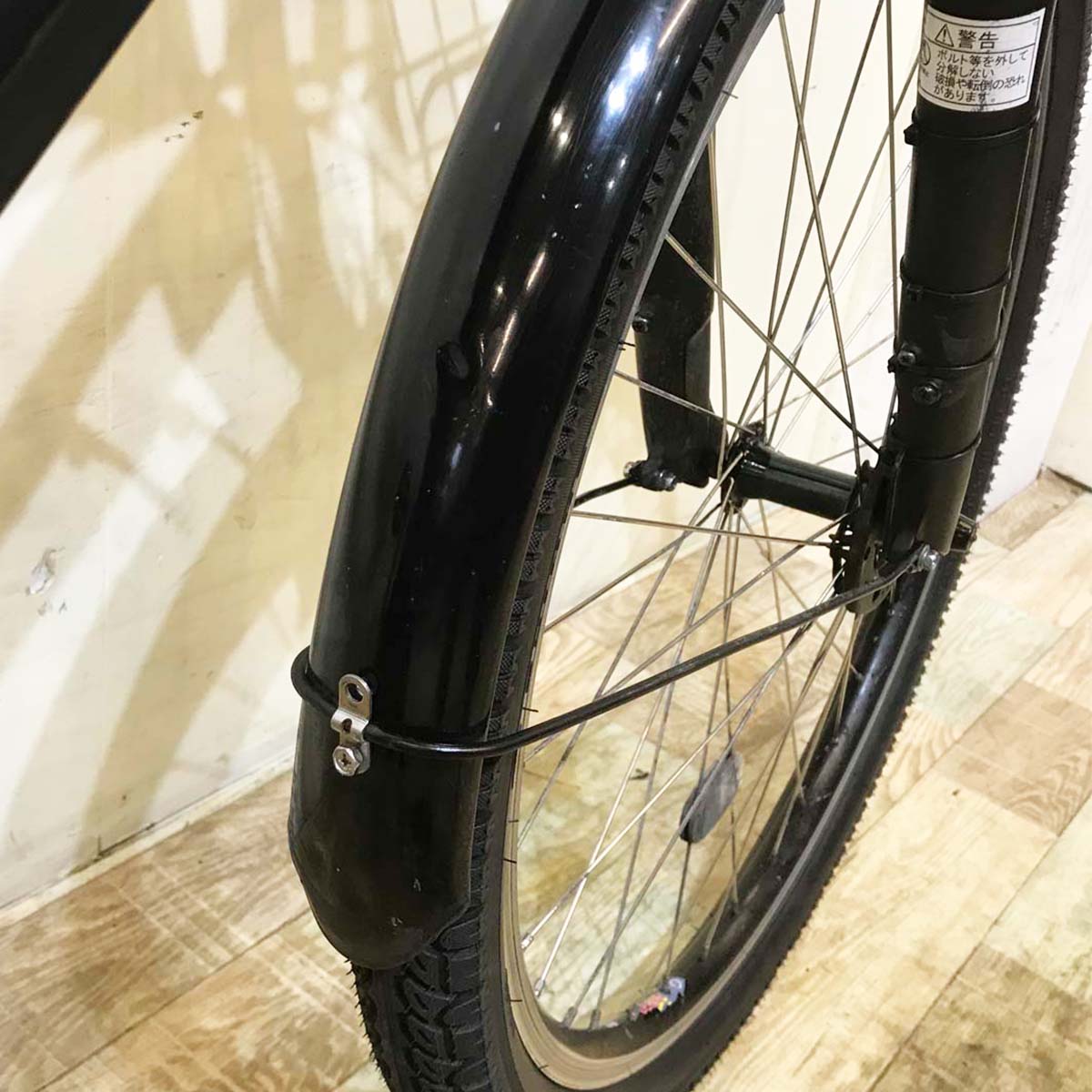 中古電動自転車 パナソニック ハリヤ ブラック 26インチ KE006