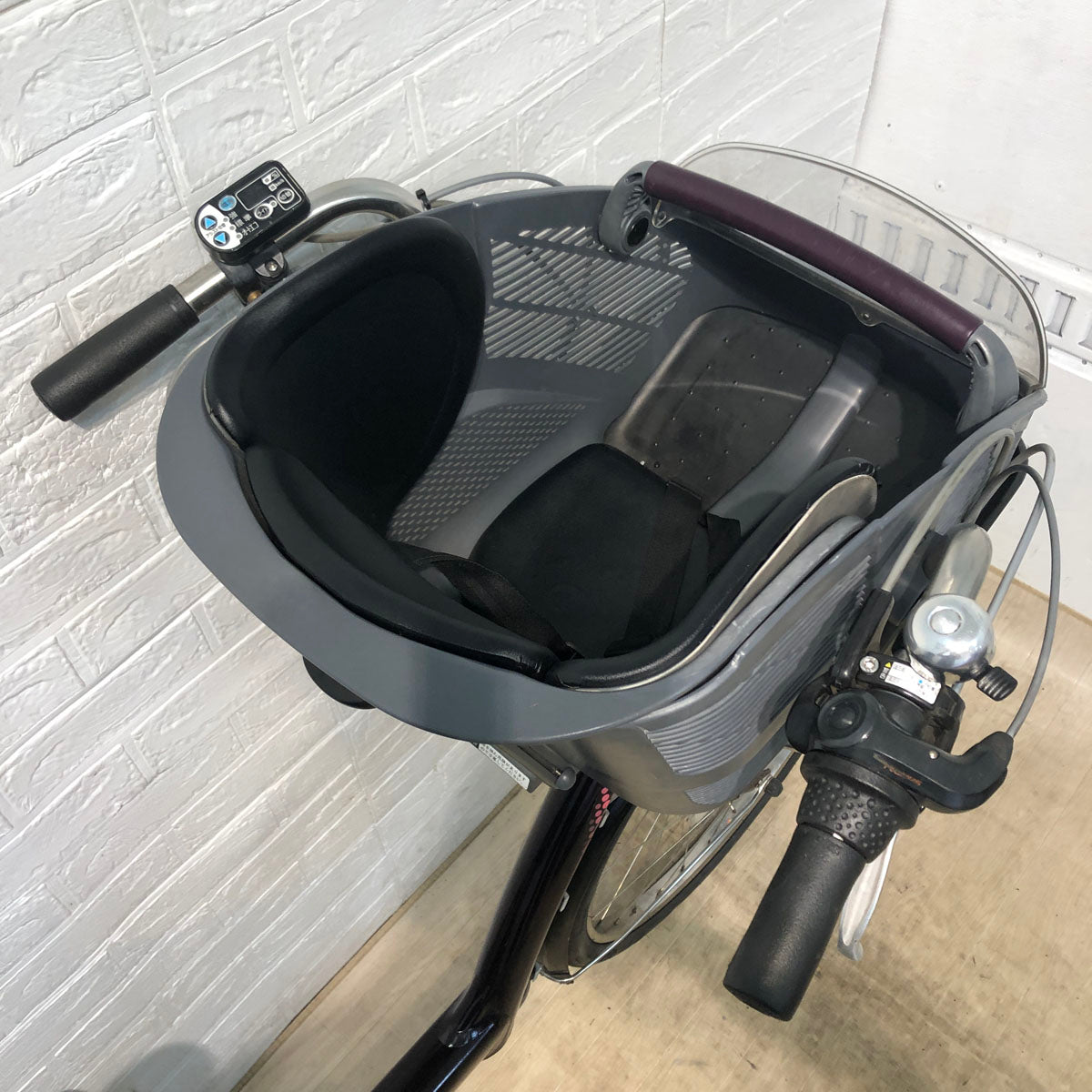 ブリヂストン アンジェリーノ POSH パープル 前22×後26インチ YT004【中古車】