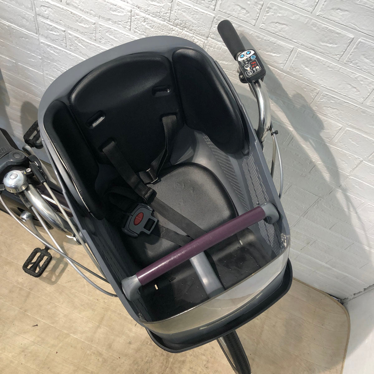 ブリヂストン アンジェリーノ POSH パープル 前22×後26インチ YT004【中古車】