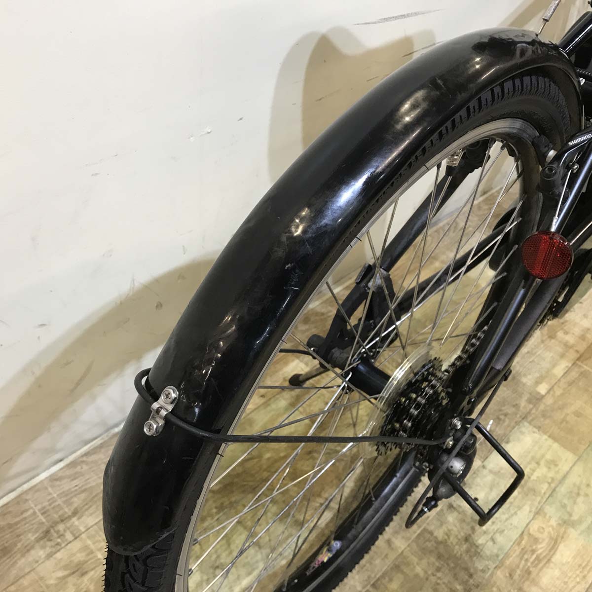 中古電動自転車 パナソニック ハリヤ ブラック 26インチ KE006