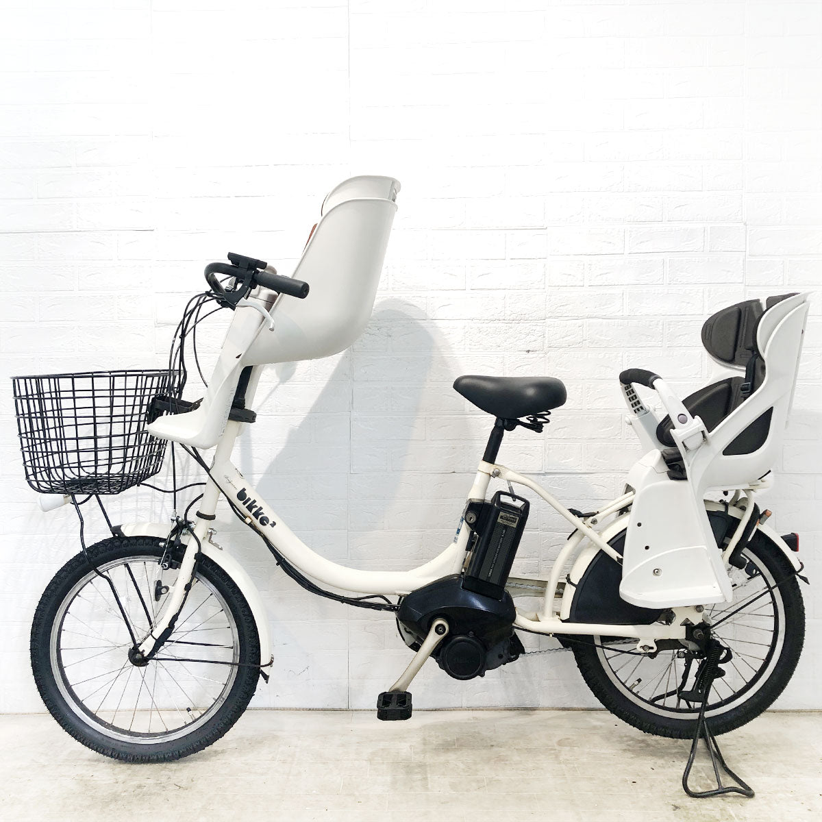 ブリヂストン bikke 2 e ビッケ ツー イー オフホワイト 20インチ YF008 【中古車】