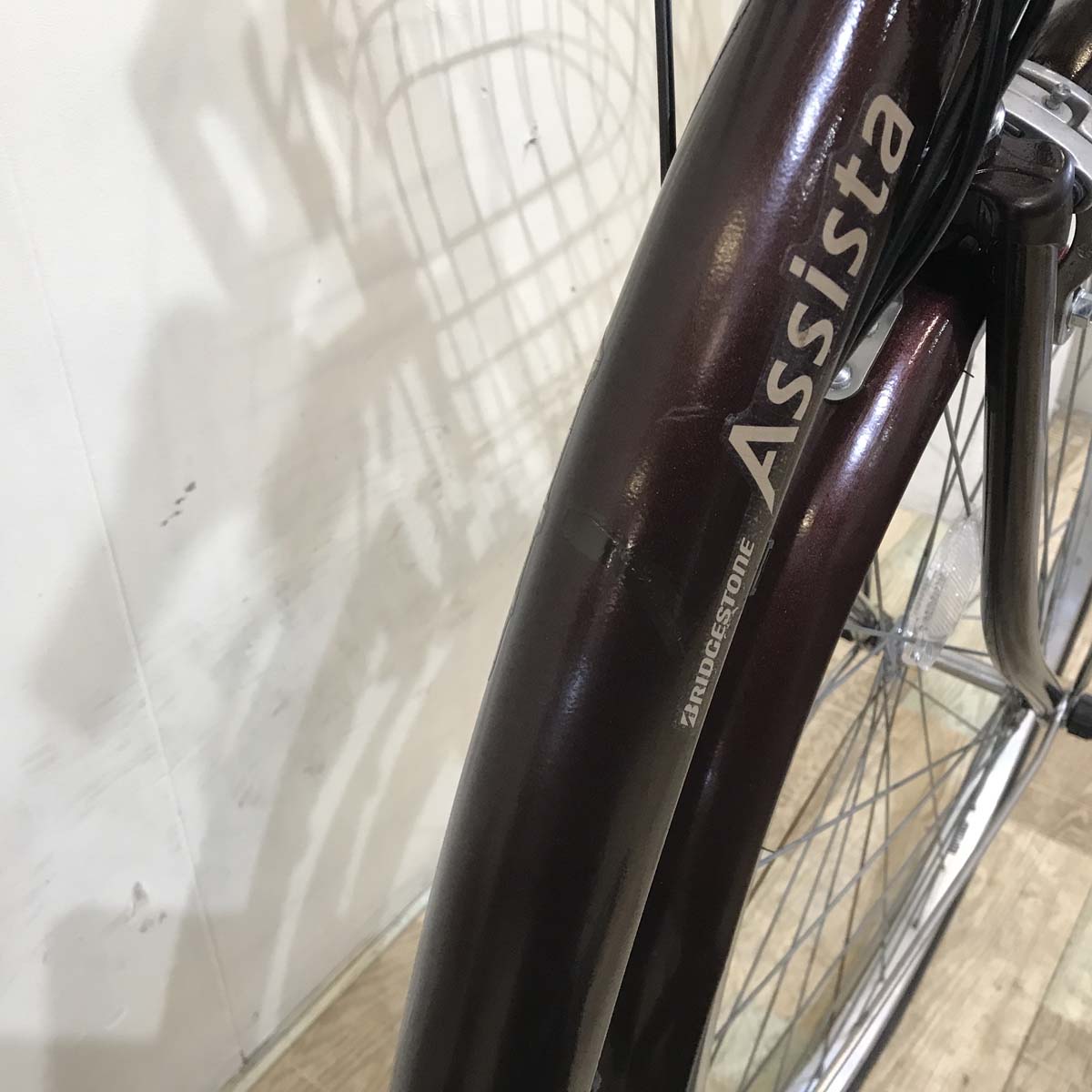 ブリヂストン アシスタ ベーシック ブラウン 26インチ KU070 【中古車】