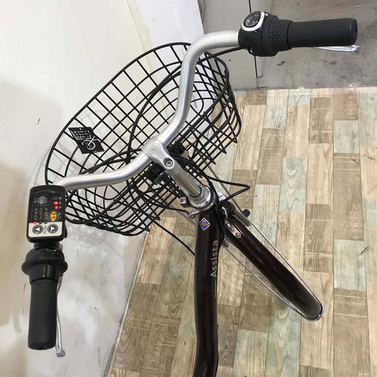 ブリヂストン アシスタ ベーシック ブラウン 26インチ KU070 【中古車】