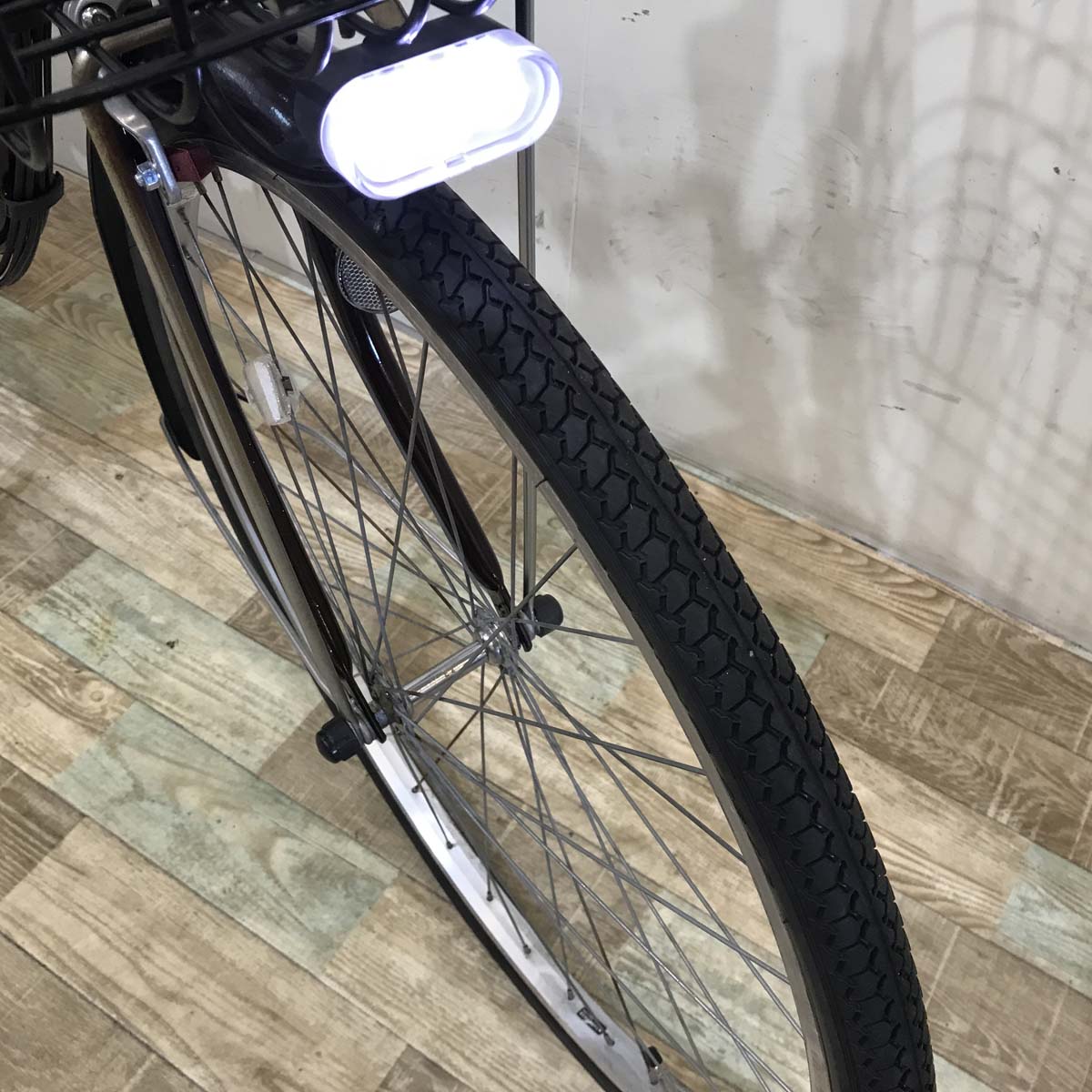 ブリヂストン アシスタ ベーシック ブラウン 26インチ KU070 【中古車】