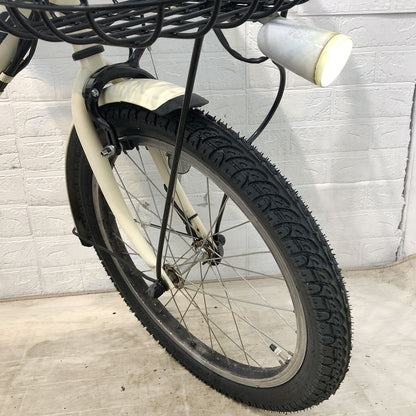 ブリヂストン bikke 2 e ビッケ ツー イー オフホワイト 20インチ YF008 【中古車】
