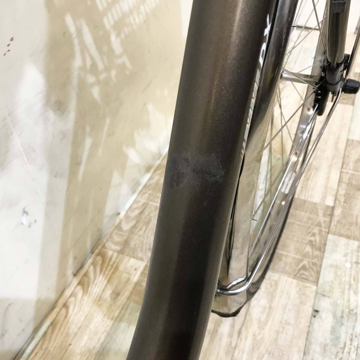 中古電動自転車 パナソニック ビビDX ブラウン 26インチ KI065