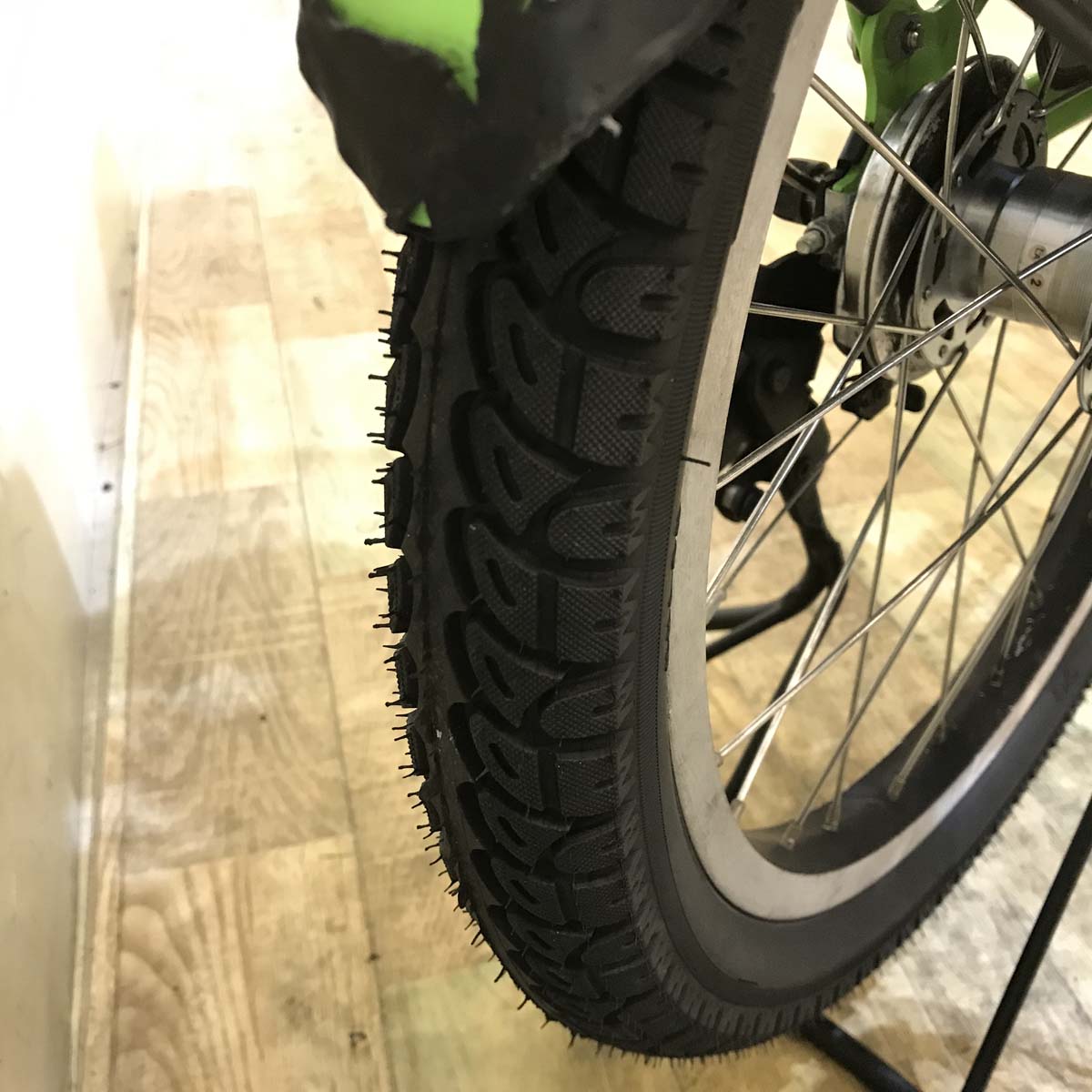 中古電動自転車 ヤマハ PAS Babby パス バビー グリーン 20インチ KE007