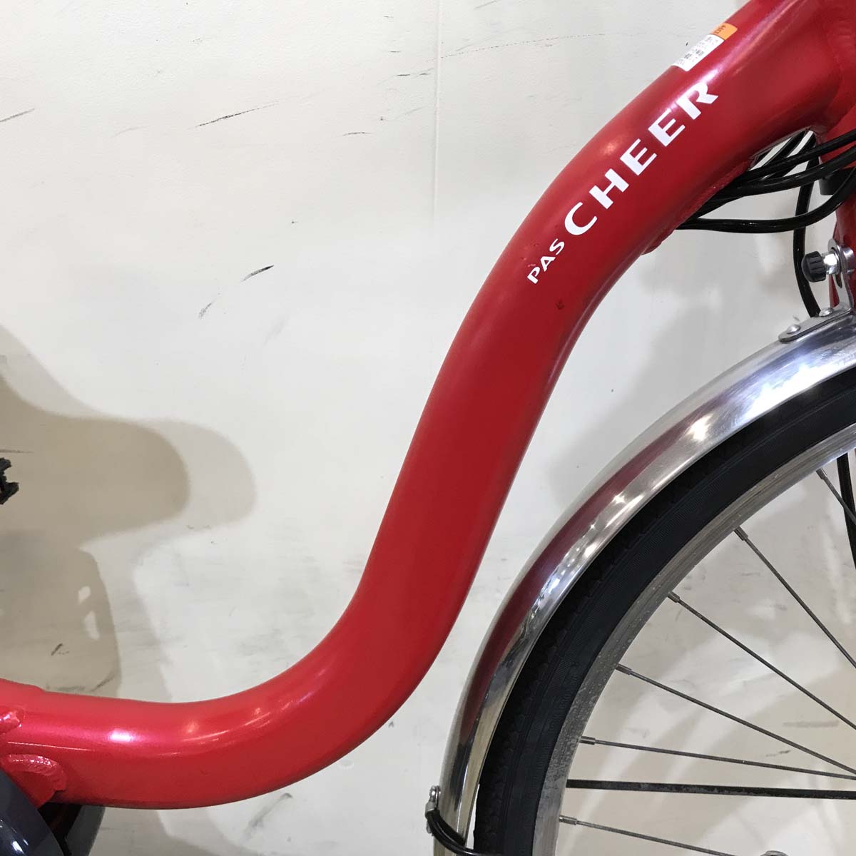 ヤマハ PAS Cheer パス チア レッド 26インチ KU071 【中古車】 – e 
