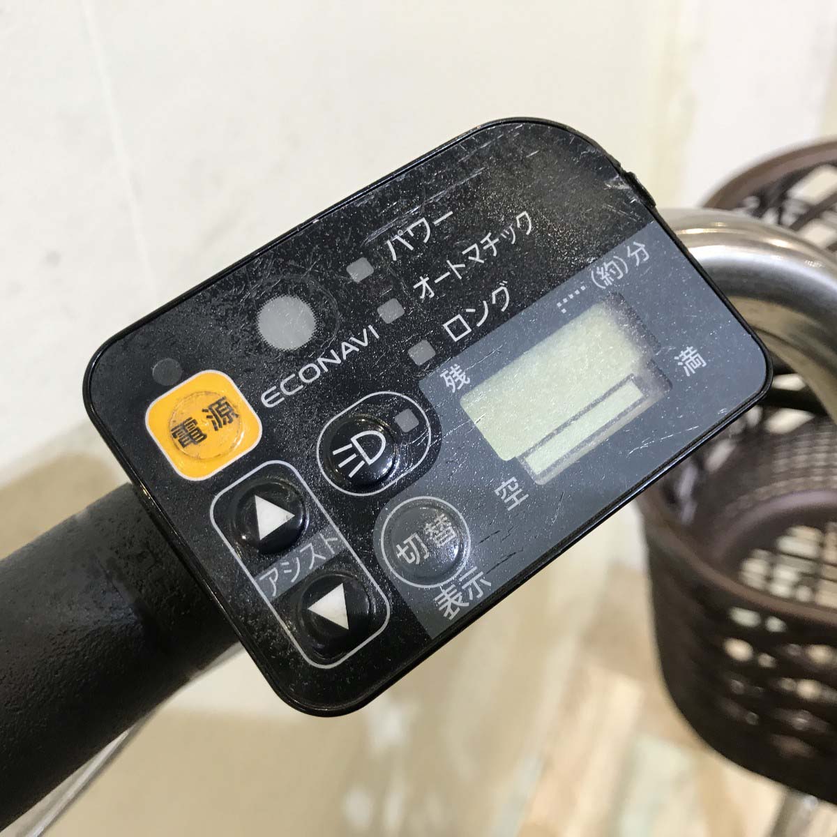 中古電動自転車 パナソニック ビビDX ブラウン 26インチ KI065