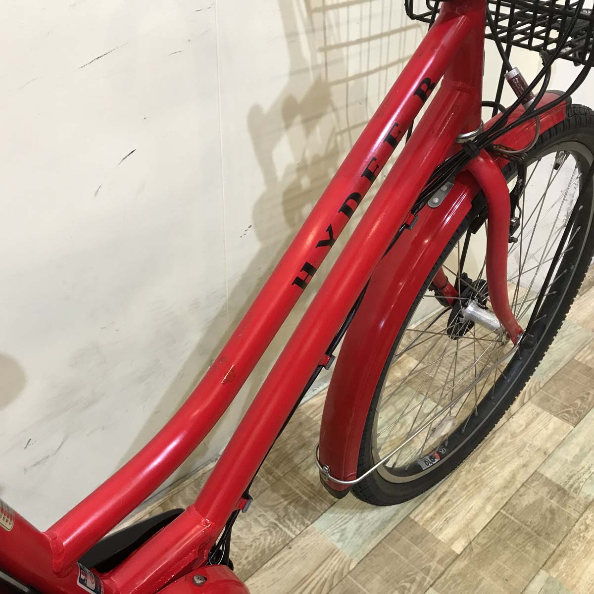 ブリヂストン HYDEE B ハイディ ビー レッド 26インチ KZ005 【中古車】