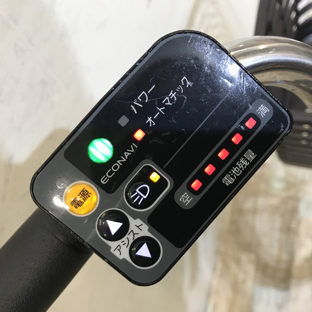 中古電動自転車 パナソニック ビビSS 20 ブラウン 20インチ KI066