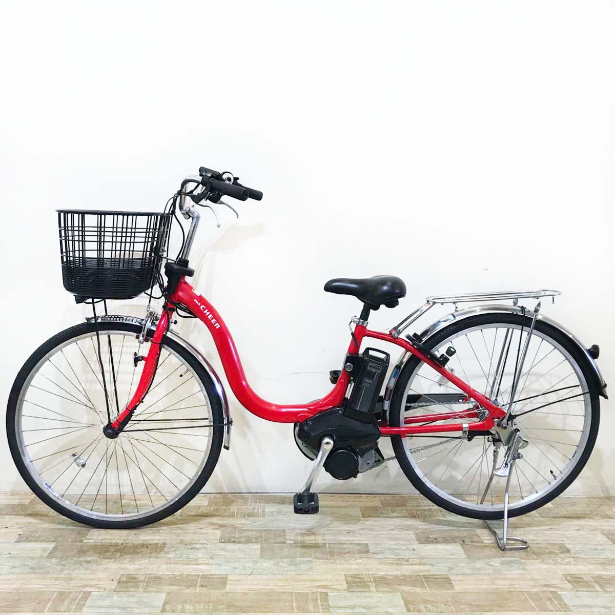 ヤマハ PAS Cheer パス チア レッド 26インチ KU071 【中古車】
