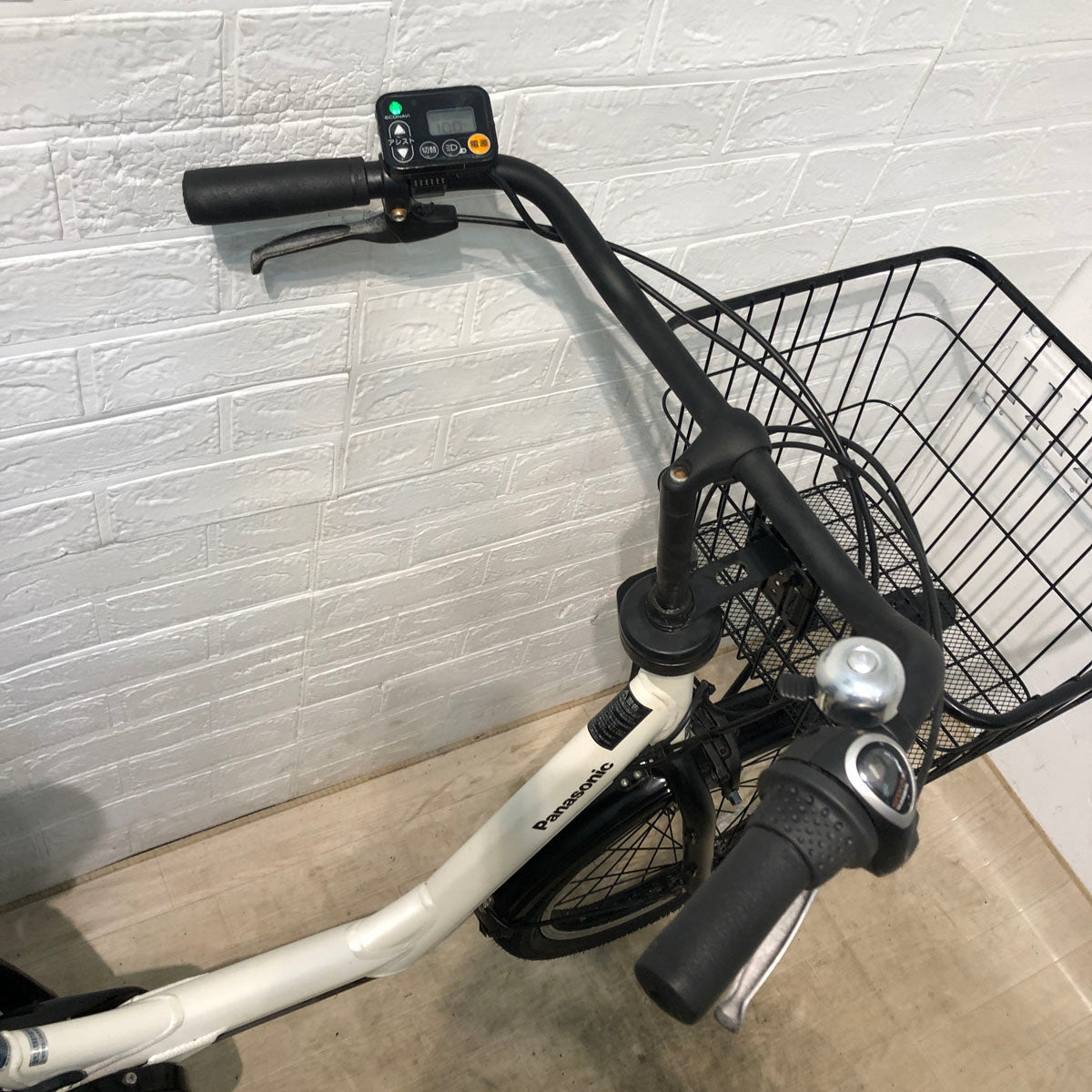 電動自転車 №3404 パナソニック ギュットアニーズ 20インチ ホワイト Panasonic パナソニック 電動自転車 ギュット・アニーズ・DX