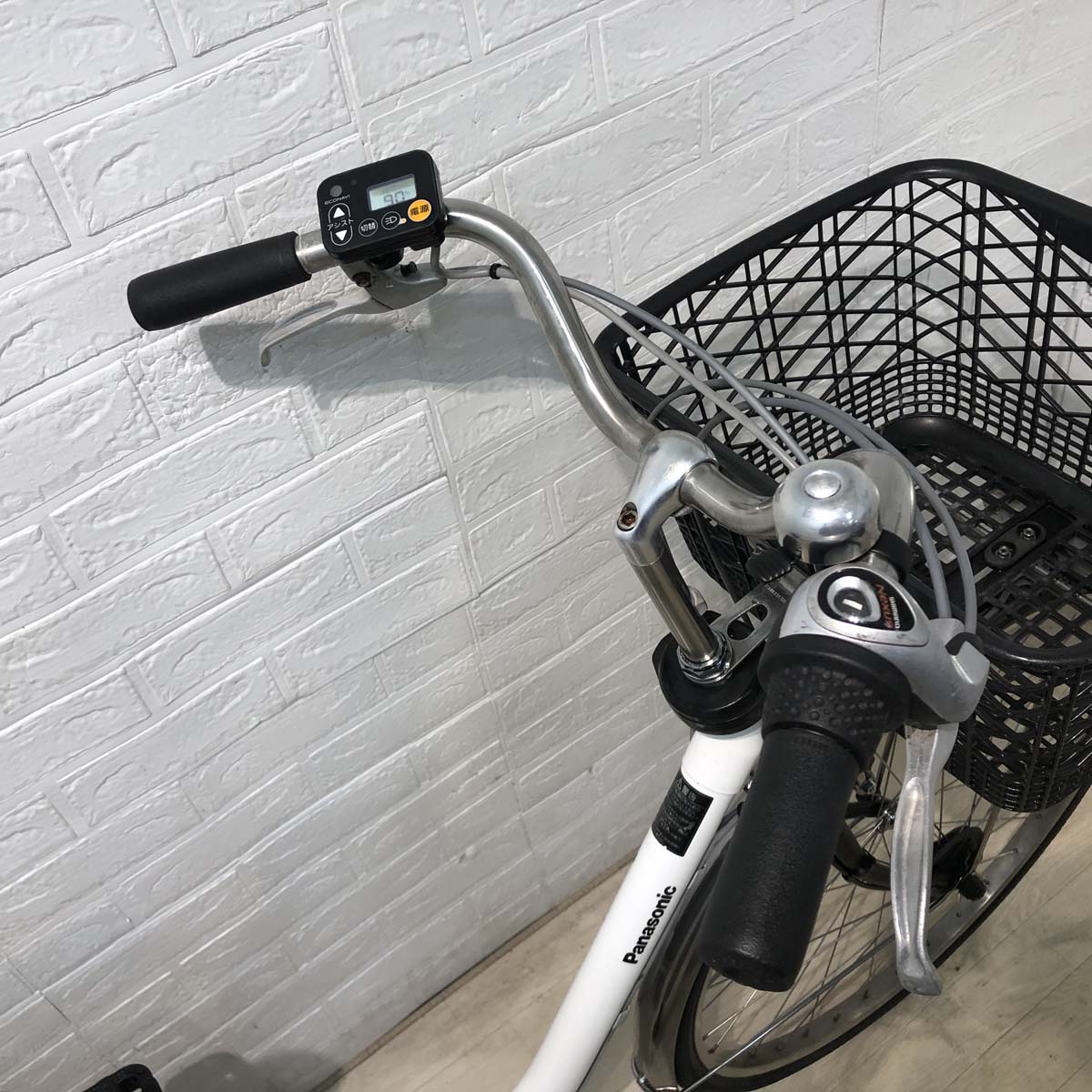 中古電動自転車 パナソニック ビビ DX ホワイト 26インチ YX084 – e