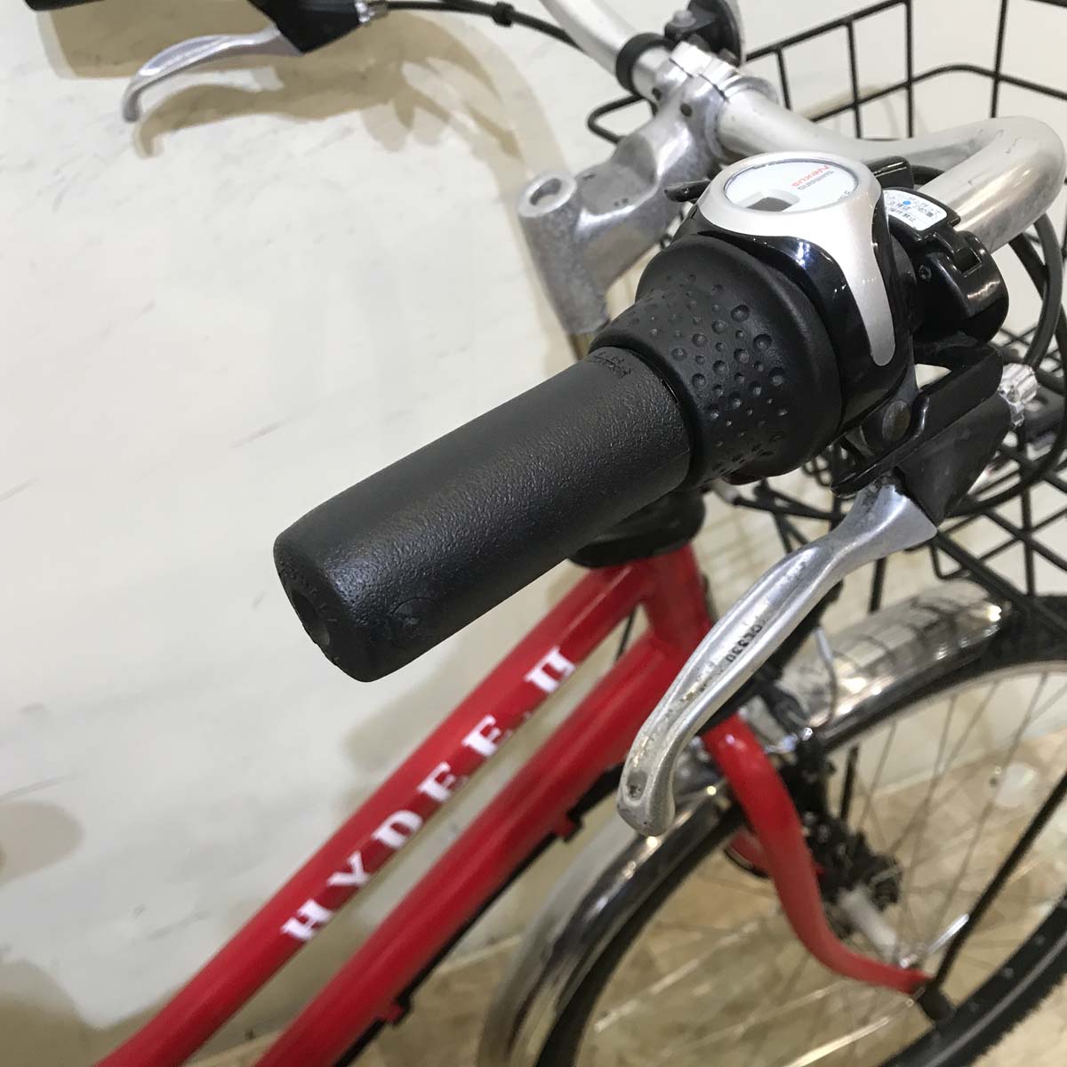 中古電動自転車 ブリヂストン HYDEE 2 ハイディ ツー レッド 26インチ