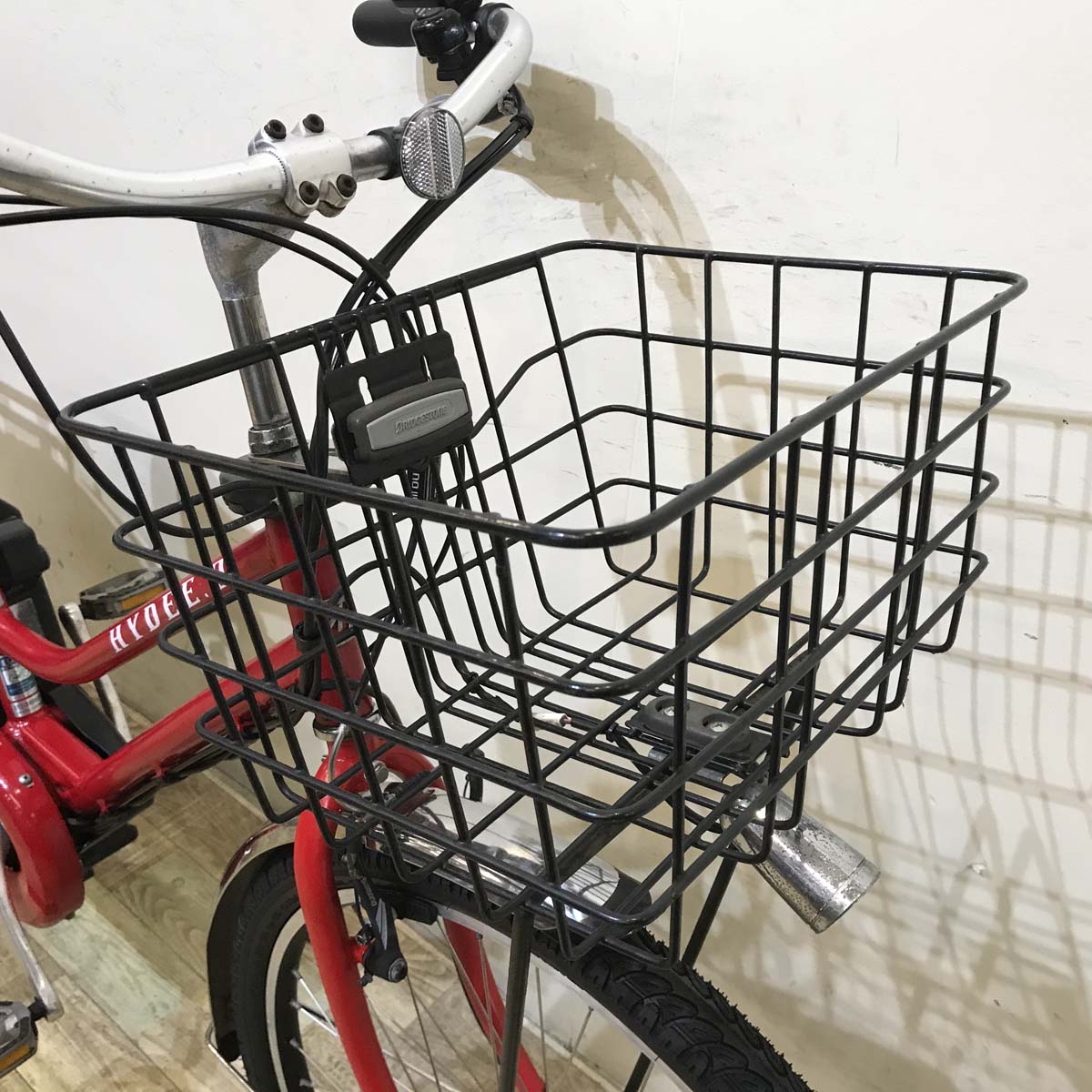 中古電動自転車 ブリヂストン HYDEE 2 ハイディ ツー レッド 26インチ KE009