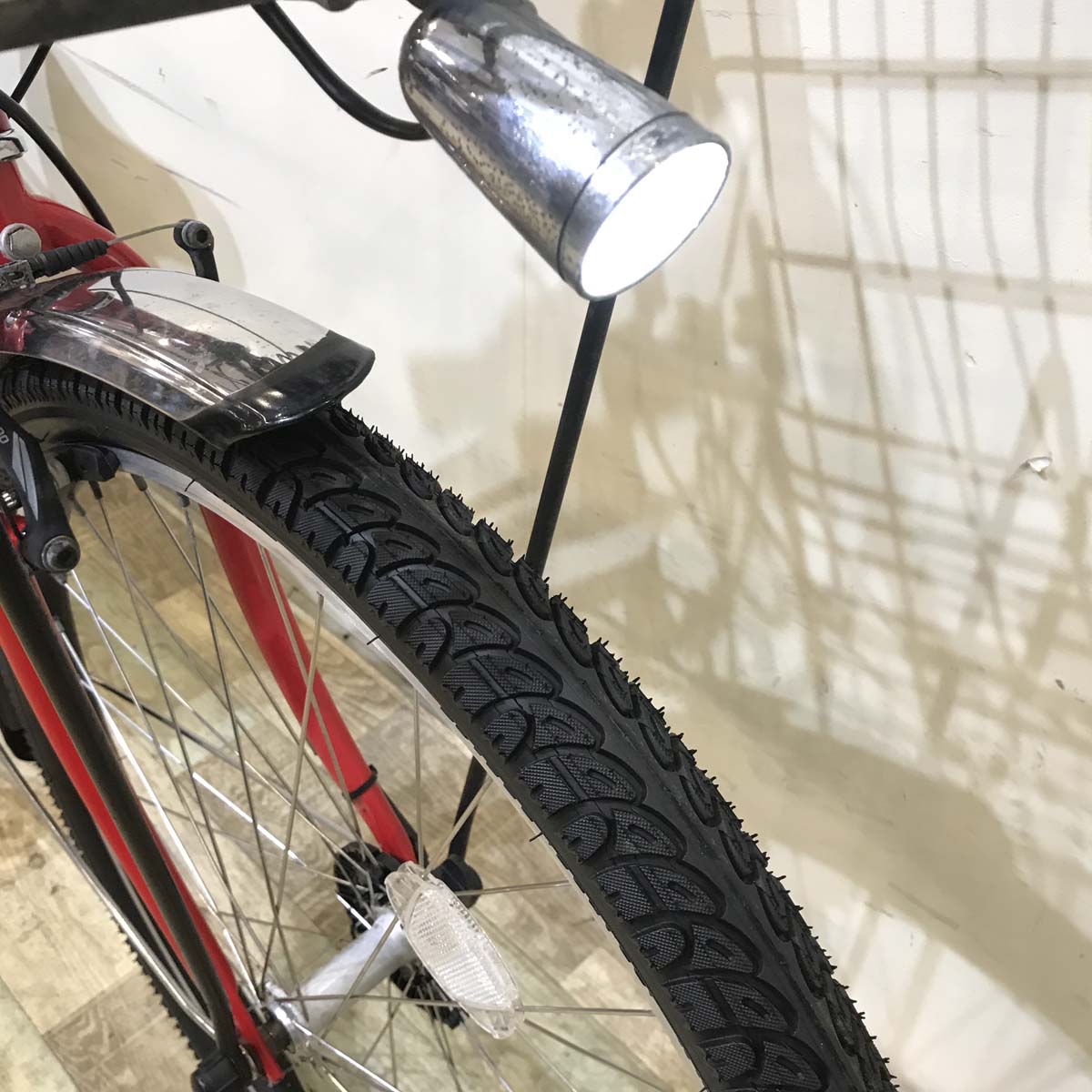 中古電動自転車 ブリヂストン HYDEE 2 ハイディ ツー レッド 26インチ