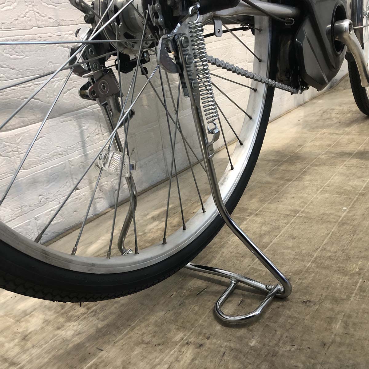 中古電動自転車 パナソニック ビビ SX シルバー 26インチ SR422Y