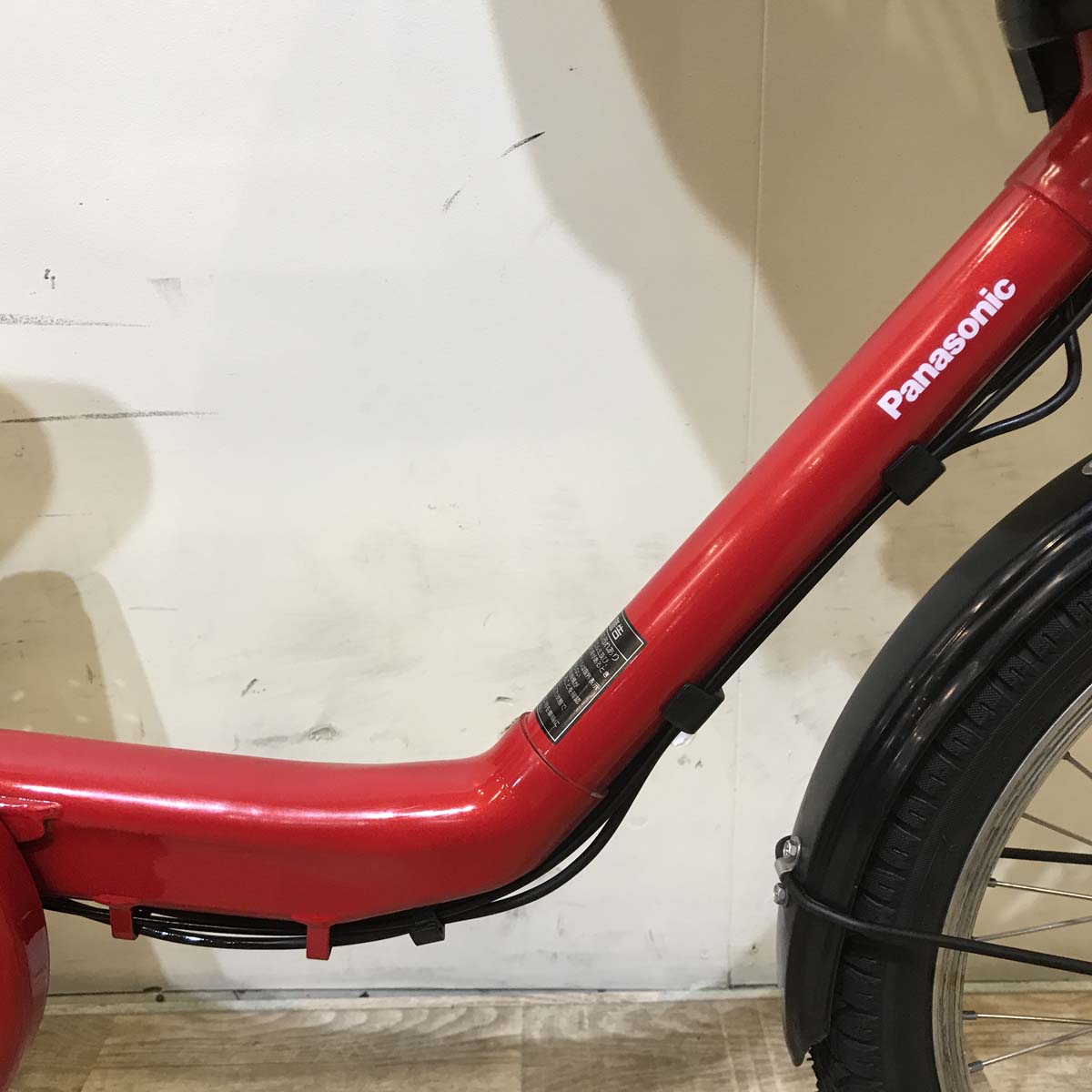 中古電動自転車 パナソニック ギュット ミニ DX レッド 20インチ KE010