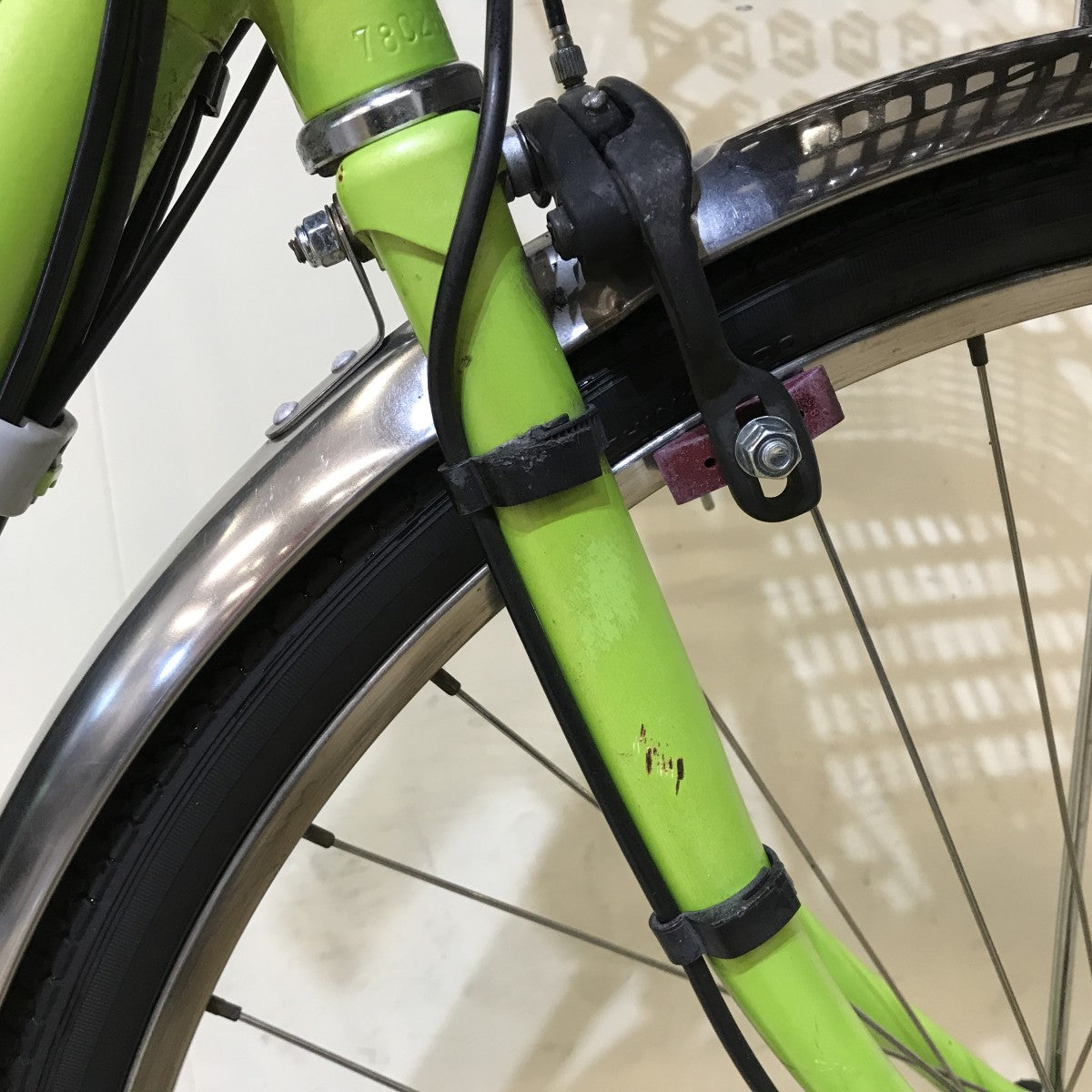 中古電動自転車 パナソニック ビビDX グリーン 26インチ KI068