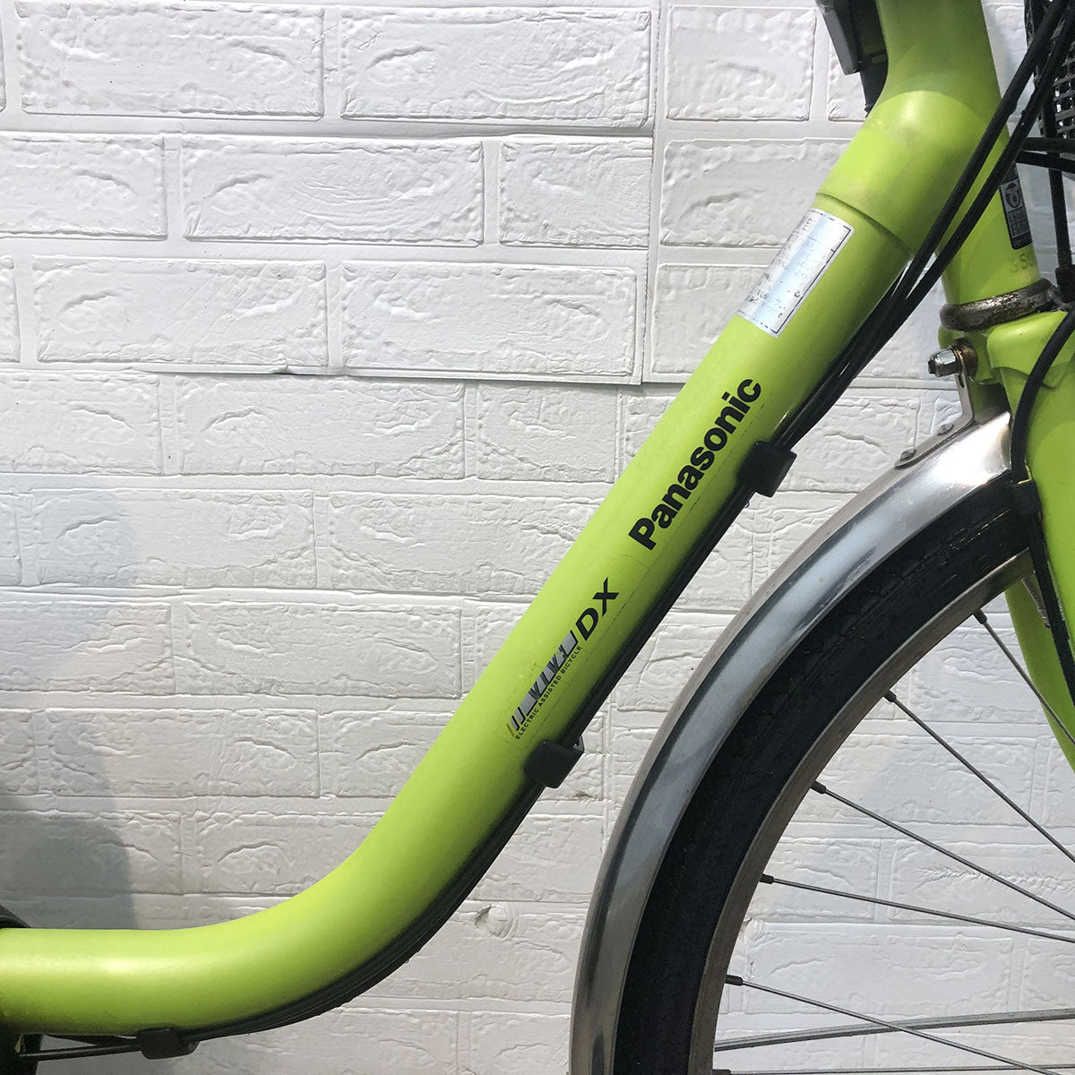 中古電動自転車 パナソニック ビビ DX グリーン 26インチ YF012 