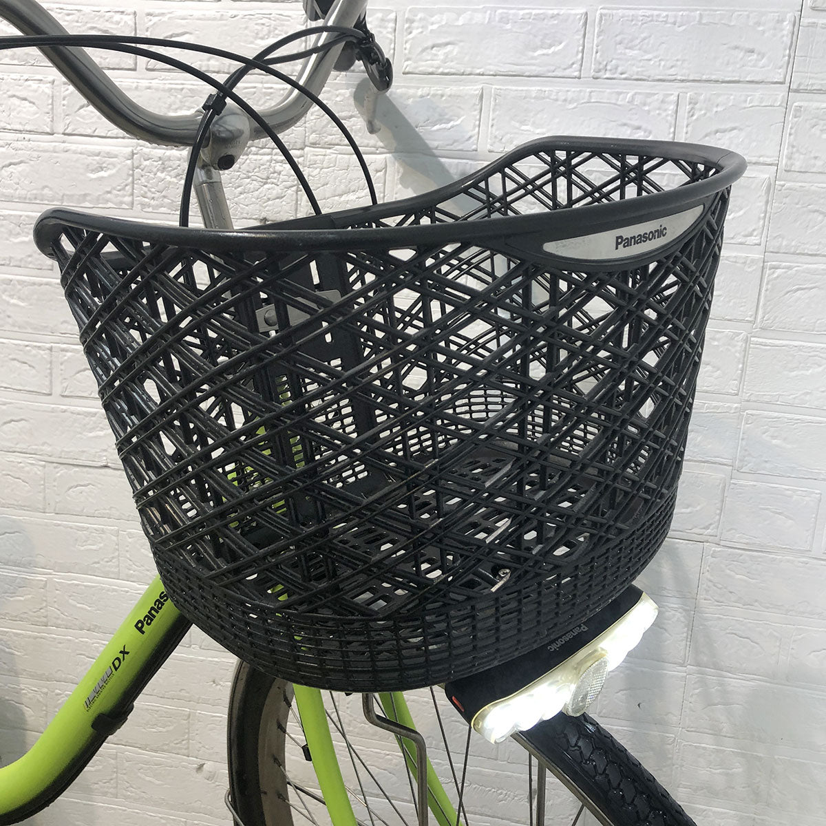 中古電動自転車 パナソニック ビビ DX グリーン 26インチ YF012 