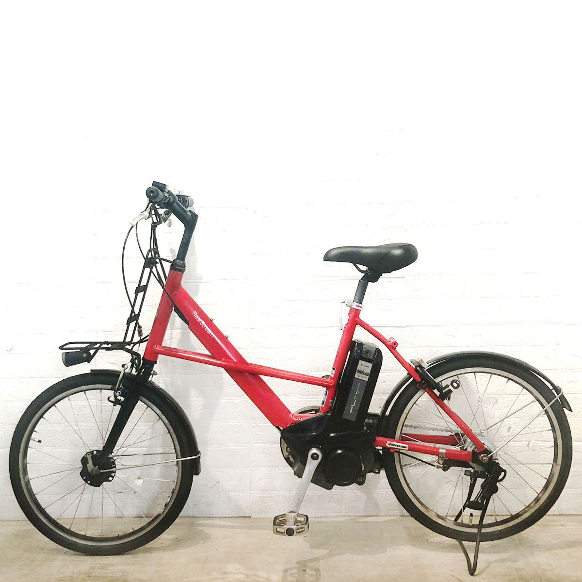 ブリヂストン リアルストリーム ミニ レッド 20インチ YT011 【中古車 