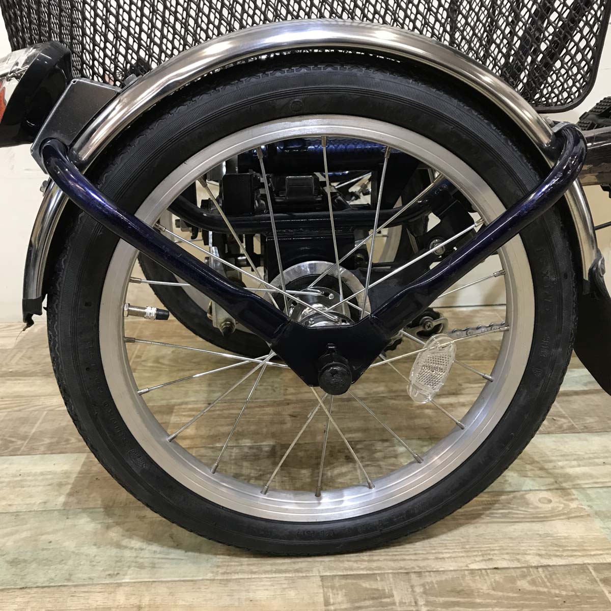 パナソニック ビビ ライフ ネイビー 前18×後16インチ KU077 【中古車】