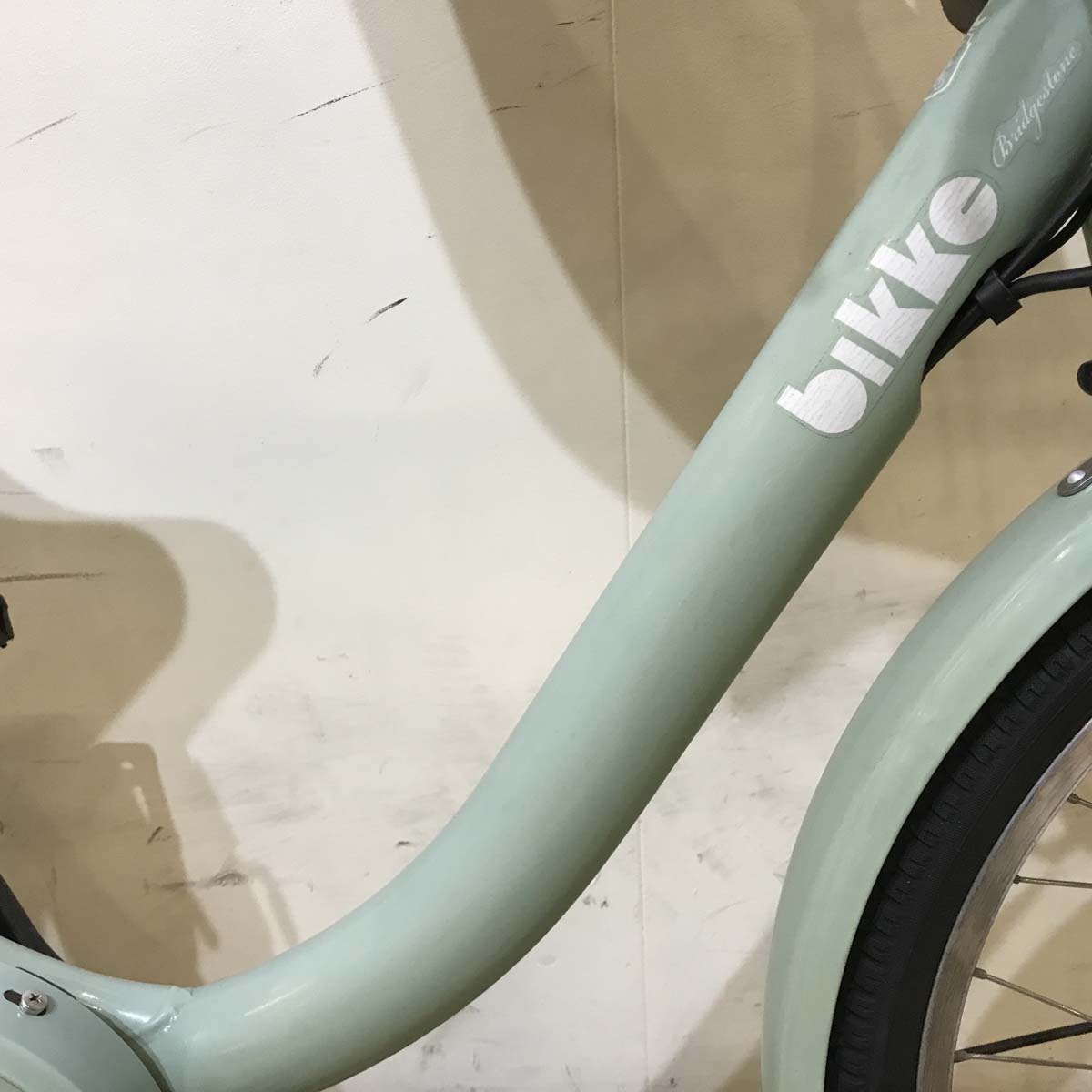 ブリヂストン bikke MOB dd ビッケ モブ dd グリーン 前24×後20インチ KE015 【中古車】