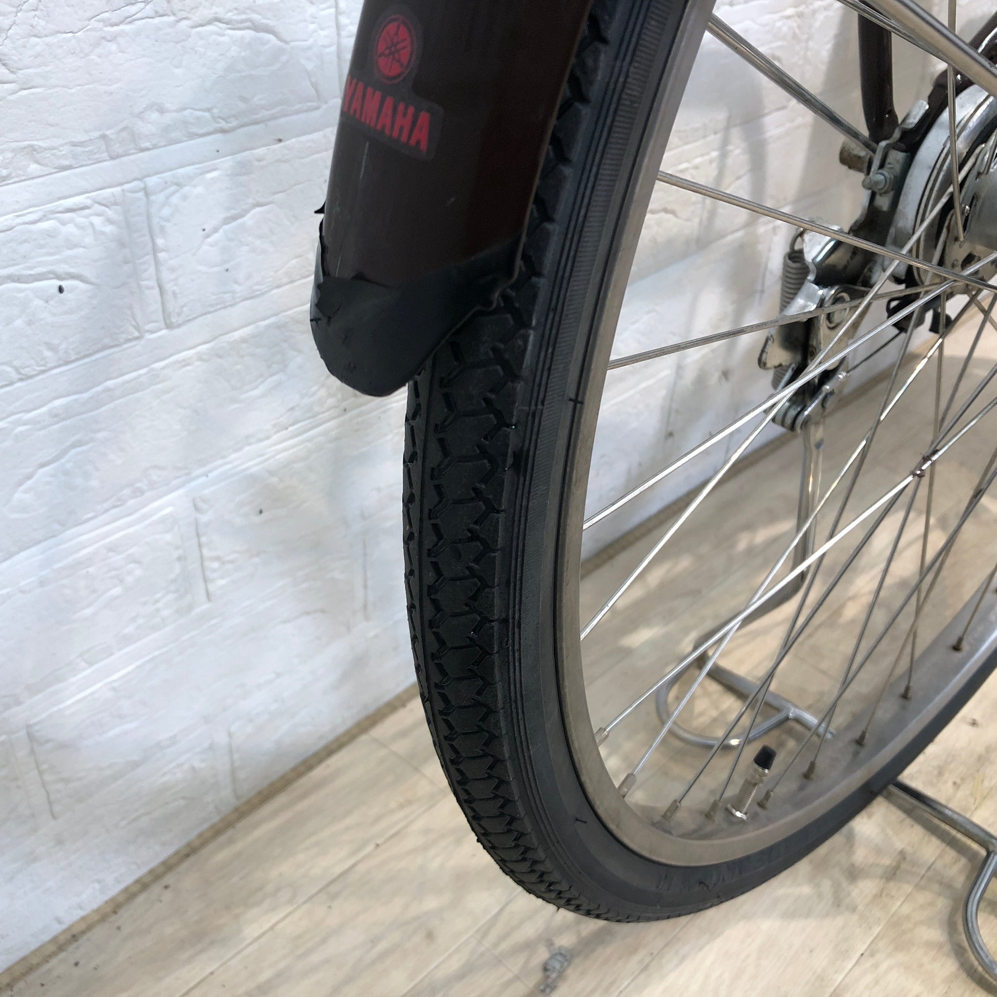 中古電動自転車 ヤマハ PAS ナチュラ XL DX ブラウン 26インチ YX090 