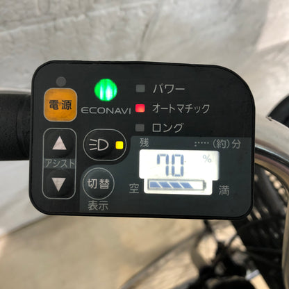 新品バッテリー パナソニック ビビ DX パープル 26インチ YX091 【中古車】