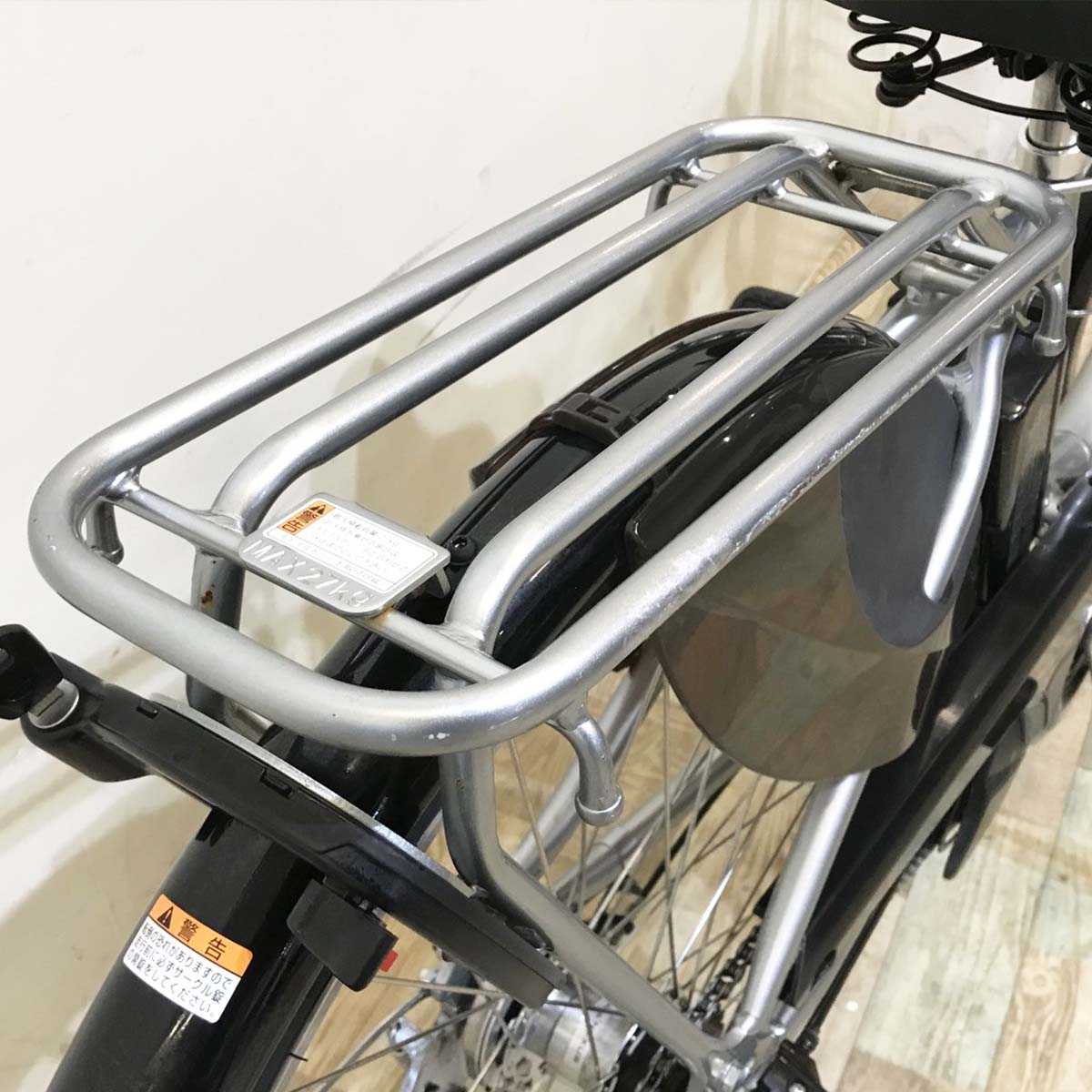 中古電動自転車 ヤマハ PAS ウィズ シルバー 26インチ KI072