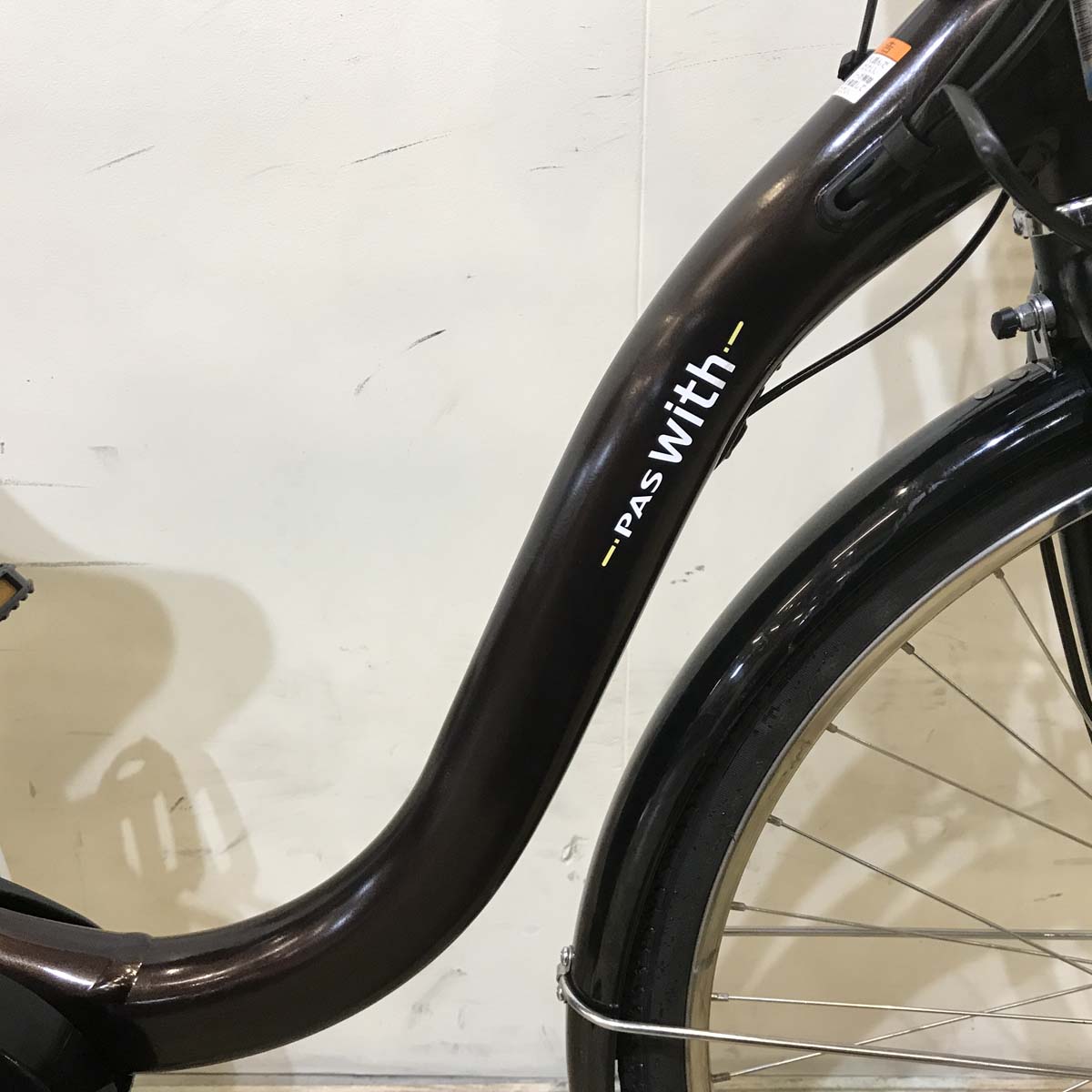 ヤマハ PAS With パス ウィズ ブラウン 26インチ KZ012【中古車】