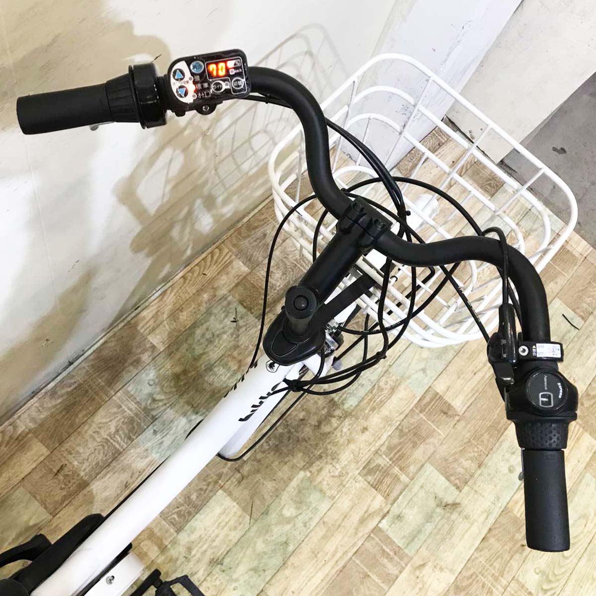 中古電動自転車 ブリヂストン bikke e ビッケ イー ホワイト 20インチ KE016 