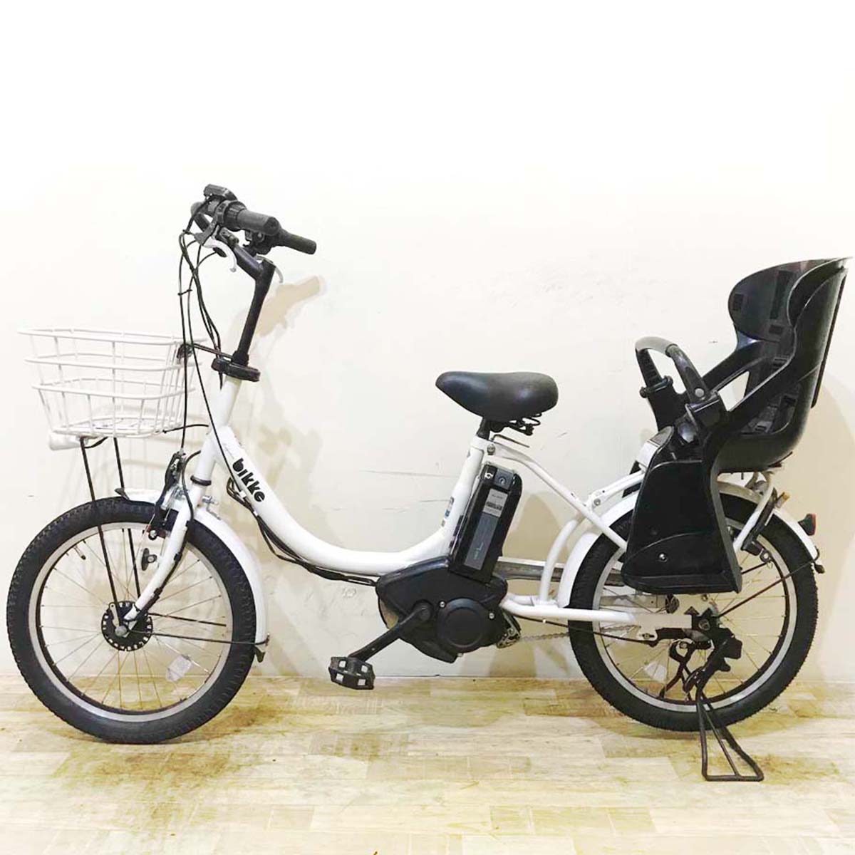 中古電動自転車 ブリヂストン bikke e ビッケ イー ホワイト 20インチ KE016 