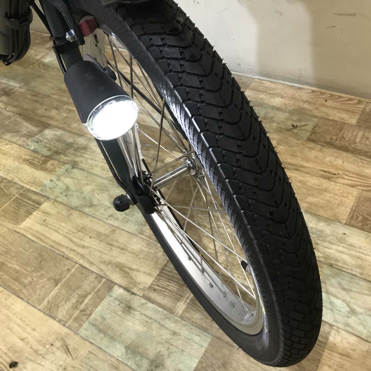 中古電動自転車 パナソニック ギュット ミニ DX グリーン 20インチ KE017