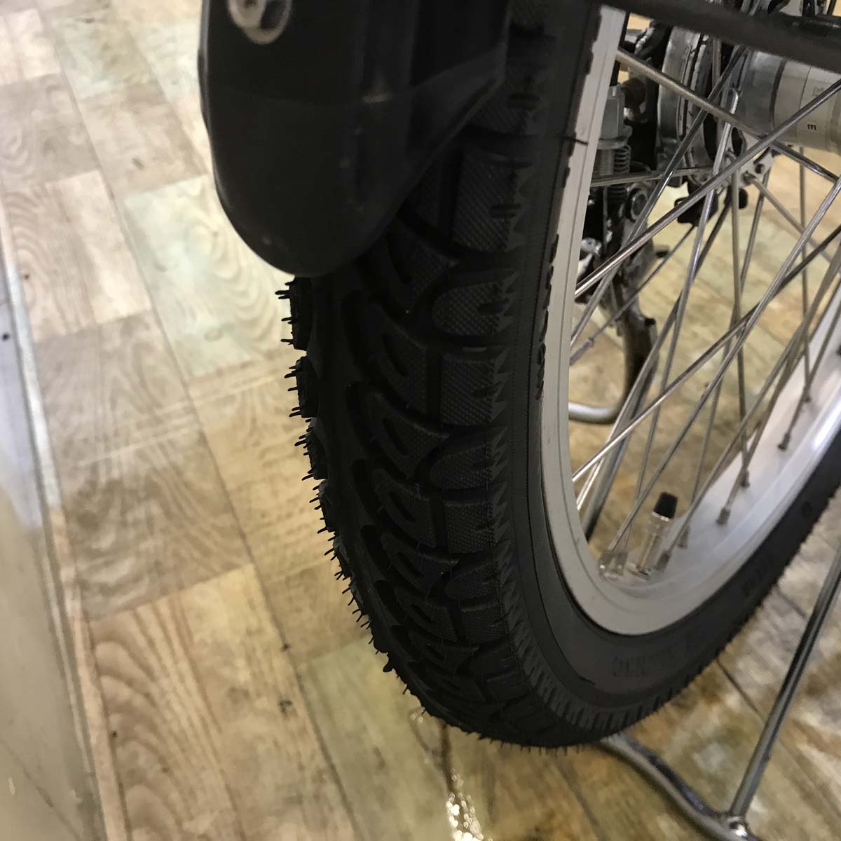 中古電動自転車 パナソニック ギュット ミニ DX グリーン 20インチ KE017