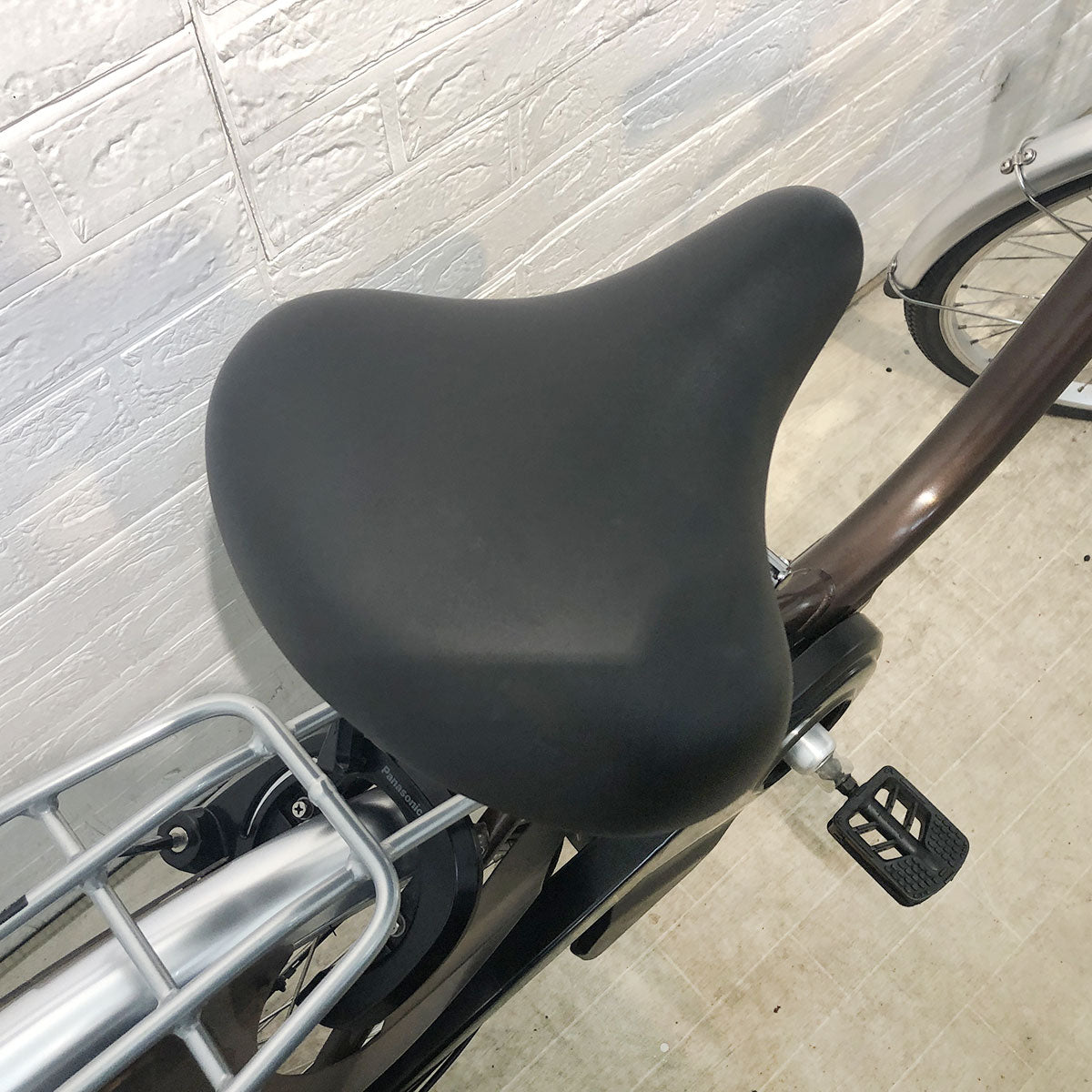 中古電動自転車 パナソニック ビビ L ブラウン 24インチ YF016 