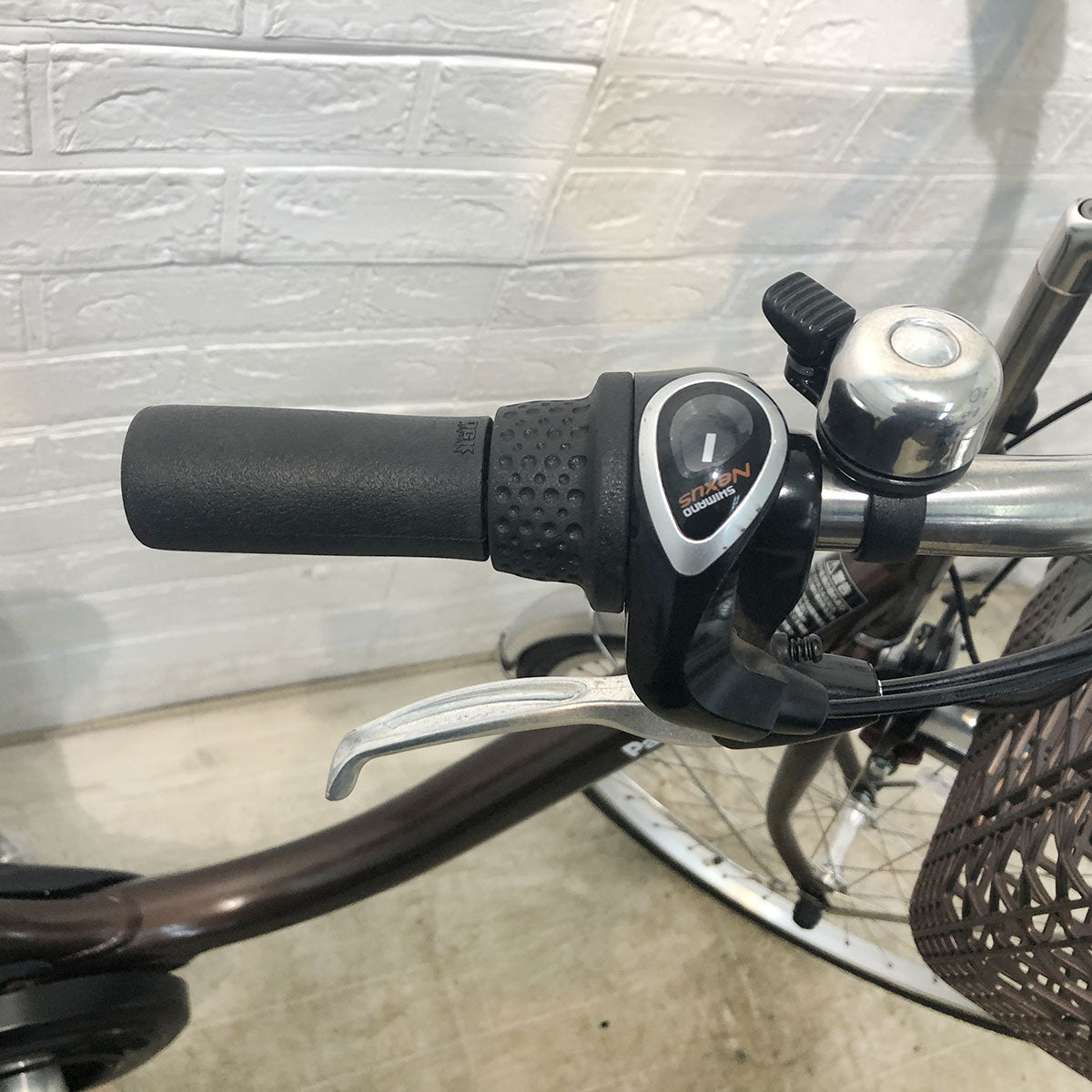 中古電動自転車 パナソニック ビビ L ブラウン 24インチ YF016 