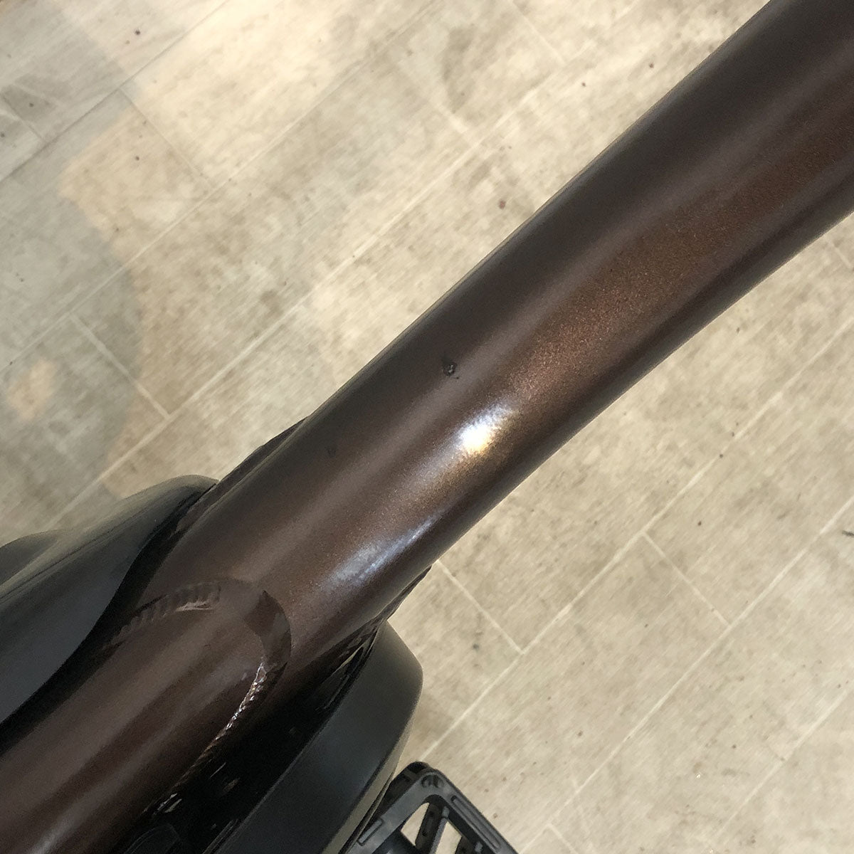 中古電動自転車 パナソニック ビビ L ブラウン 24インチ YF016 