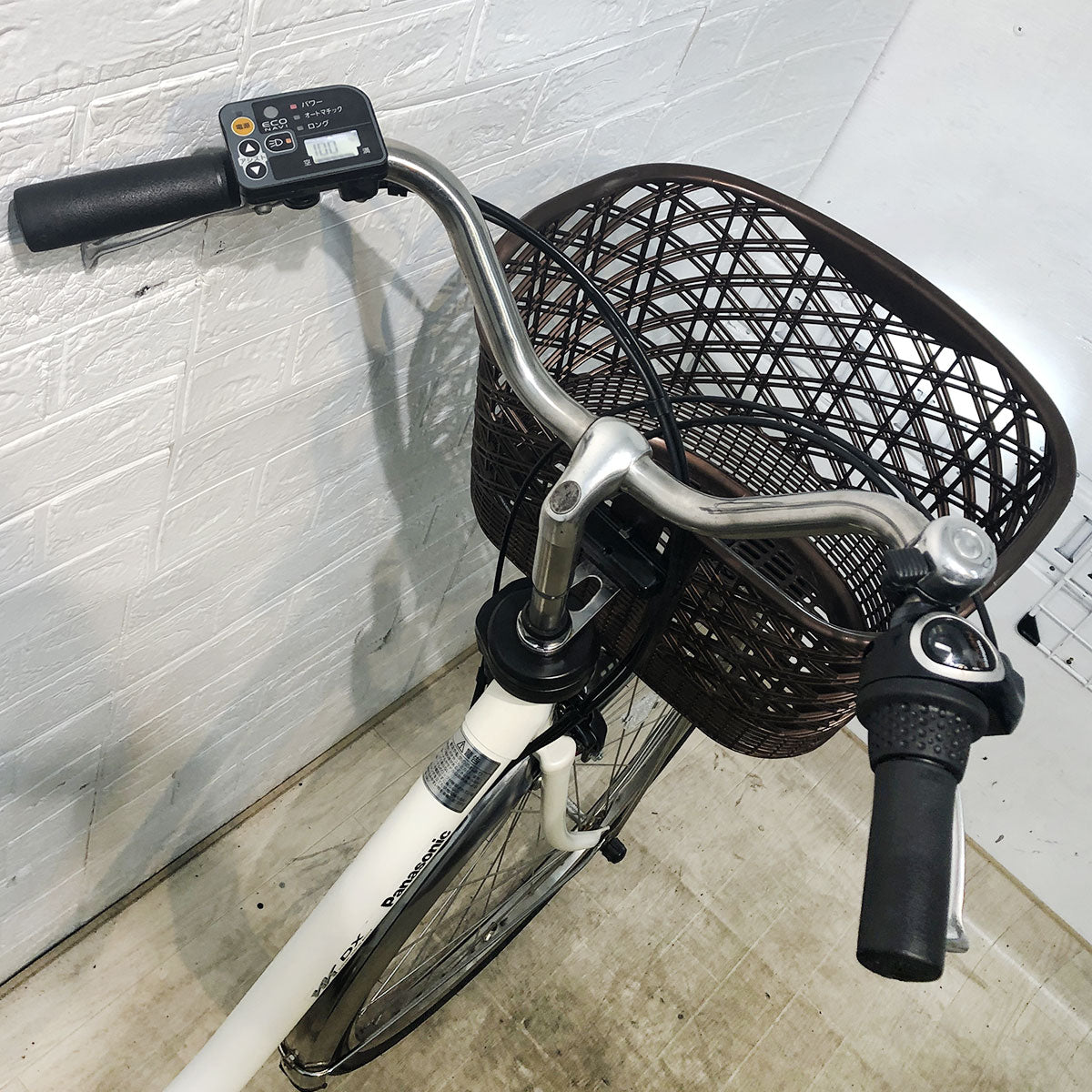 中古電動自転車 パナソニック ビビ DX ホワイト 26インチ YF017 – e 