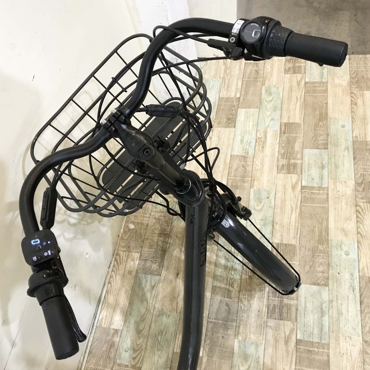 中古電動自転車 ブリヂストン ビッケモブdd グレー 24×20インチ KI075