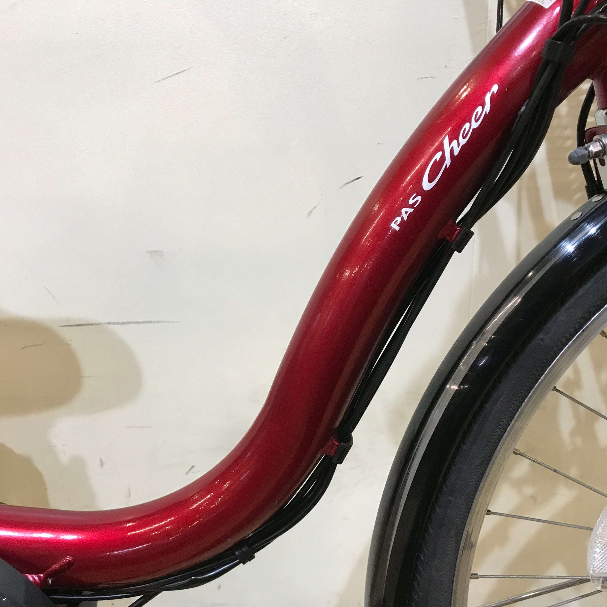 ヤマハ PAS Cheer パス チア レッド 26インチ KP121 【中古車】 – e 