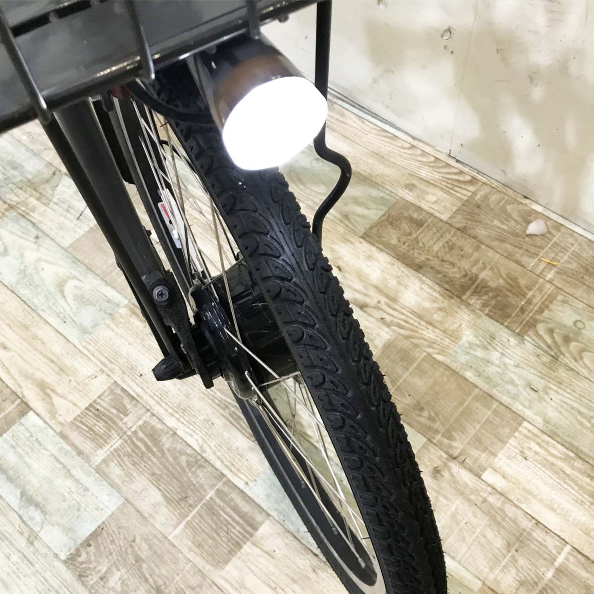 中古電動自転車 ブリヂストン ビッケモブdd グレー 24×20インチ KI075