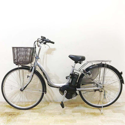 ヤマハ PAS ナチュラ M シルバー 26インチ KE019 【中古車】