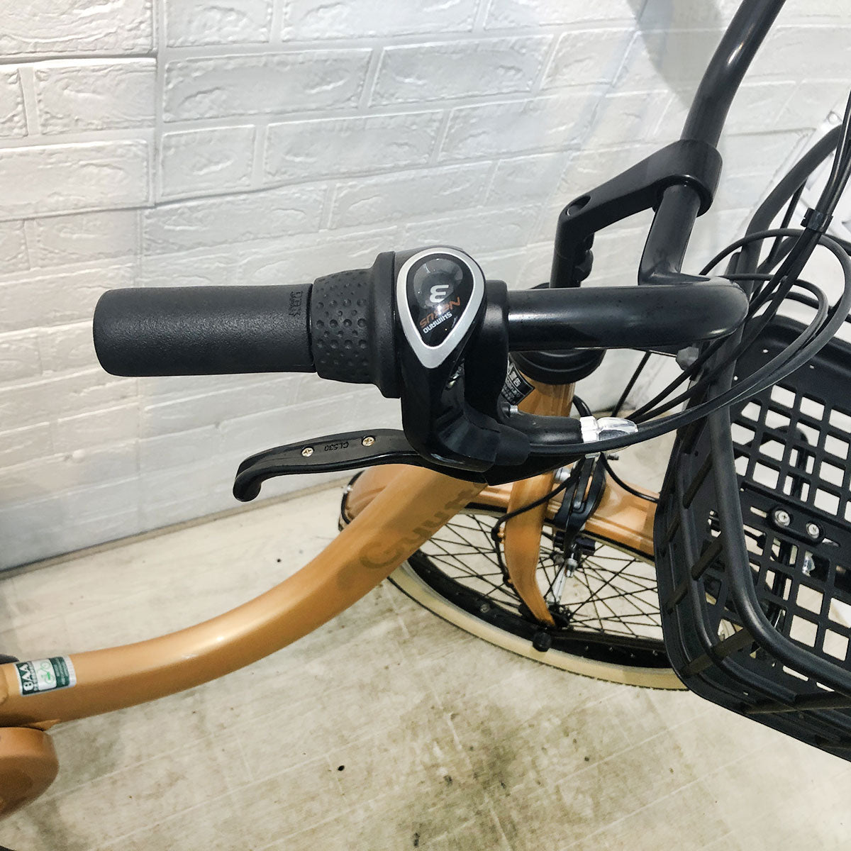 中古電動自転車 パナソニック ギュット クルーム R DX ウィートメタリック 20インチ SR423Y