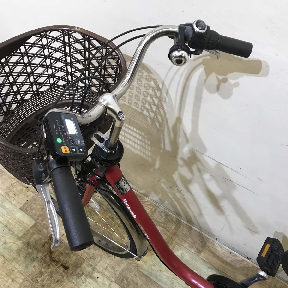 中古電動自転車 パナソニック ビビ DX レッド 26インチ KE020 – e-CHARIty