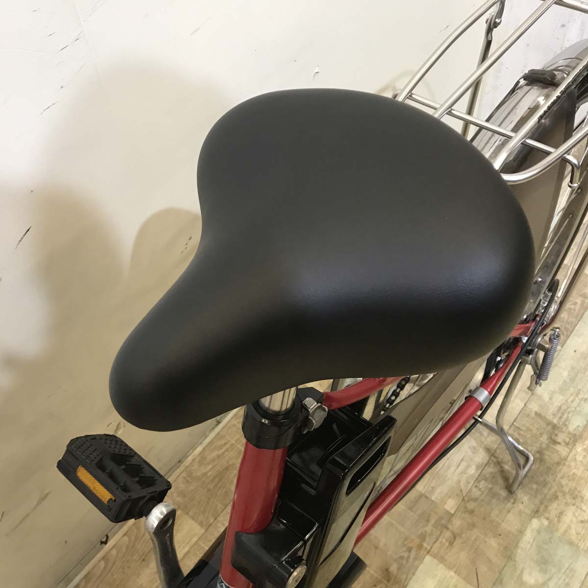 中古電動自転車 パナソニック ビビ DX レッド 26インチ KE020 – e-CHARIty