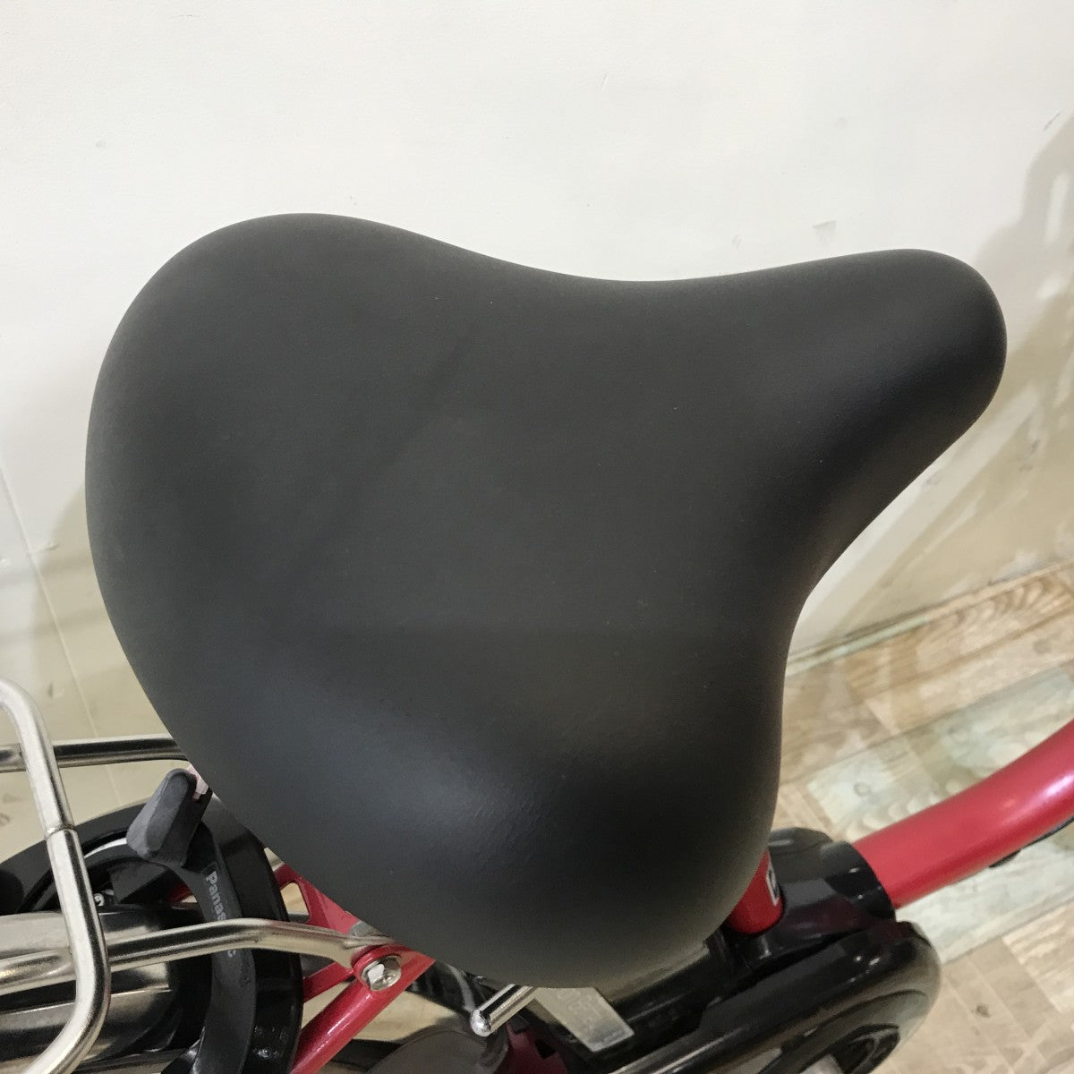 中古電動自転車 パナソニック ビビDX レッド 24インチ KI076