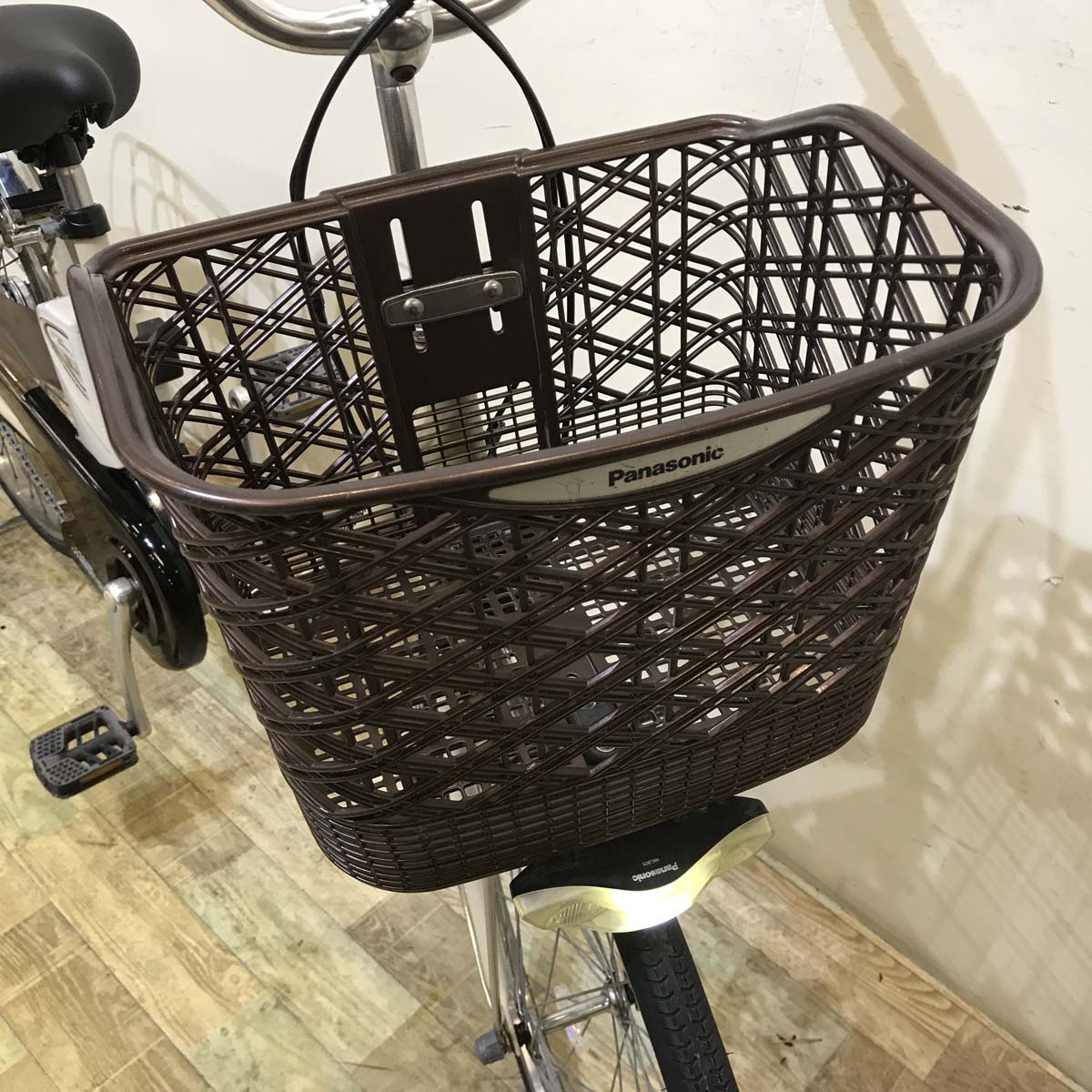 中古電動自転車 パナソニック ビビ SS ベージュ 26インチ KE021